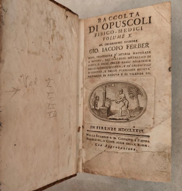 Giovanni Luigi Targioni Tozzetti - Raccolta di opuscoli...