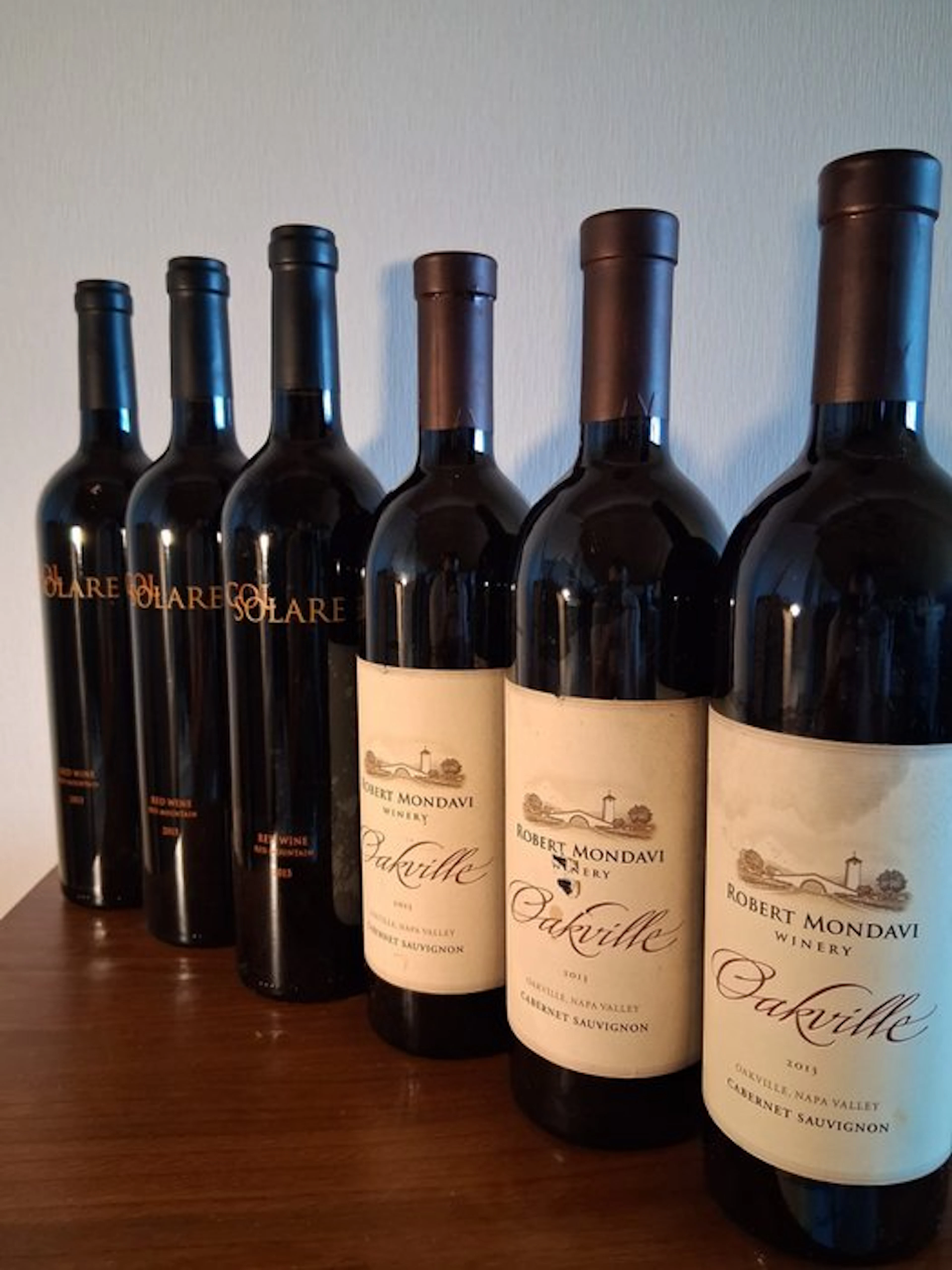 2013 x 3 Robert Mondavi "Oakville" & x 3 Chateau Ste