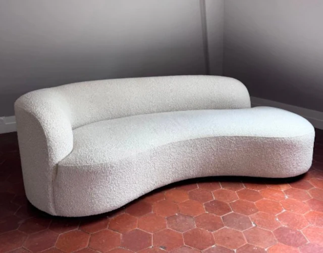 Eichholtz - Sofa - Biscuit porcelain - Sofa Morten Eichholtz