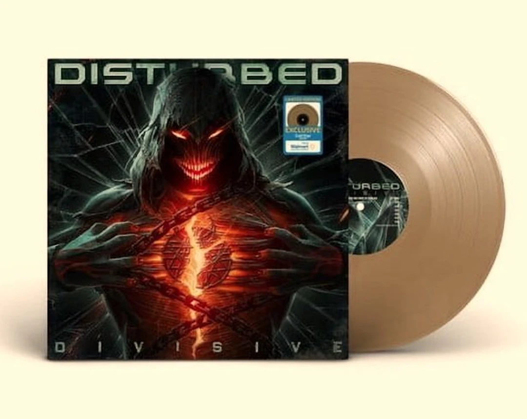 Disturbed - Divisive Limited edition Exclusive Gold Vinyl...