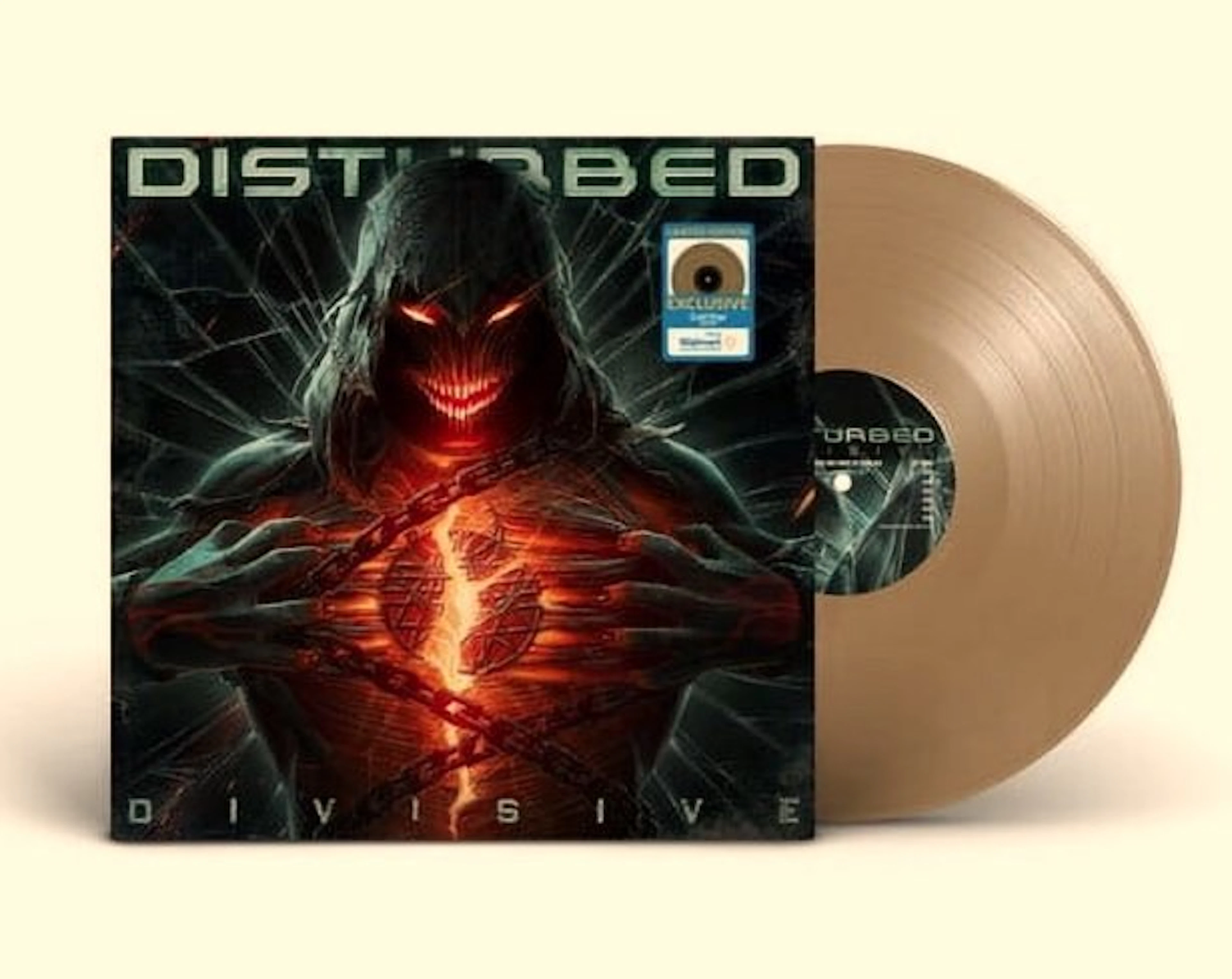 Disturbed - Divisive Limited edition Exclusive Gold Vinyl...