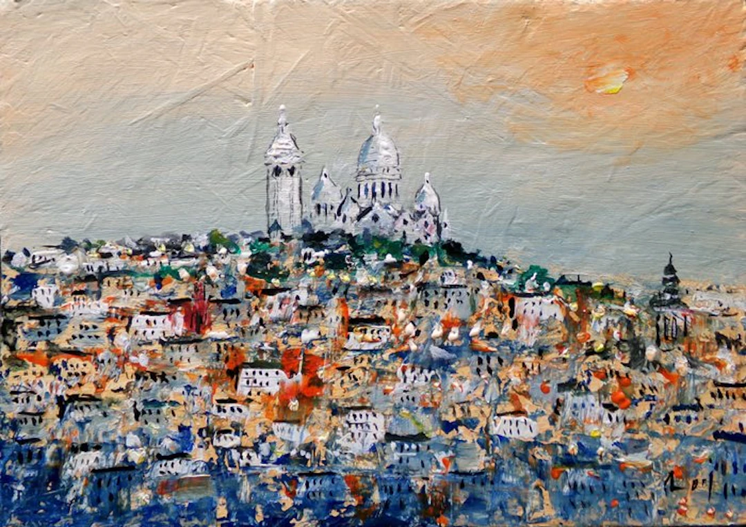 DENIS Pascal dit "ROY". - Paris. Montmartre et le Sacré-Cœur.
