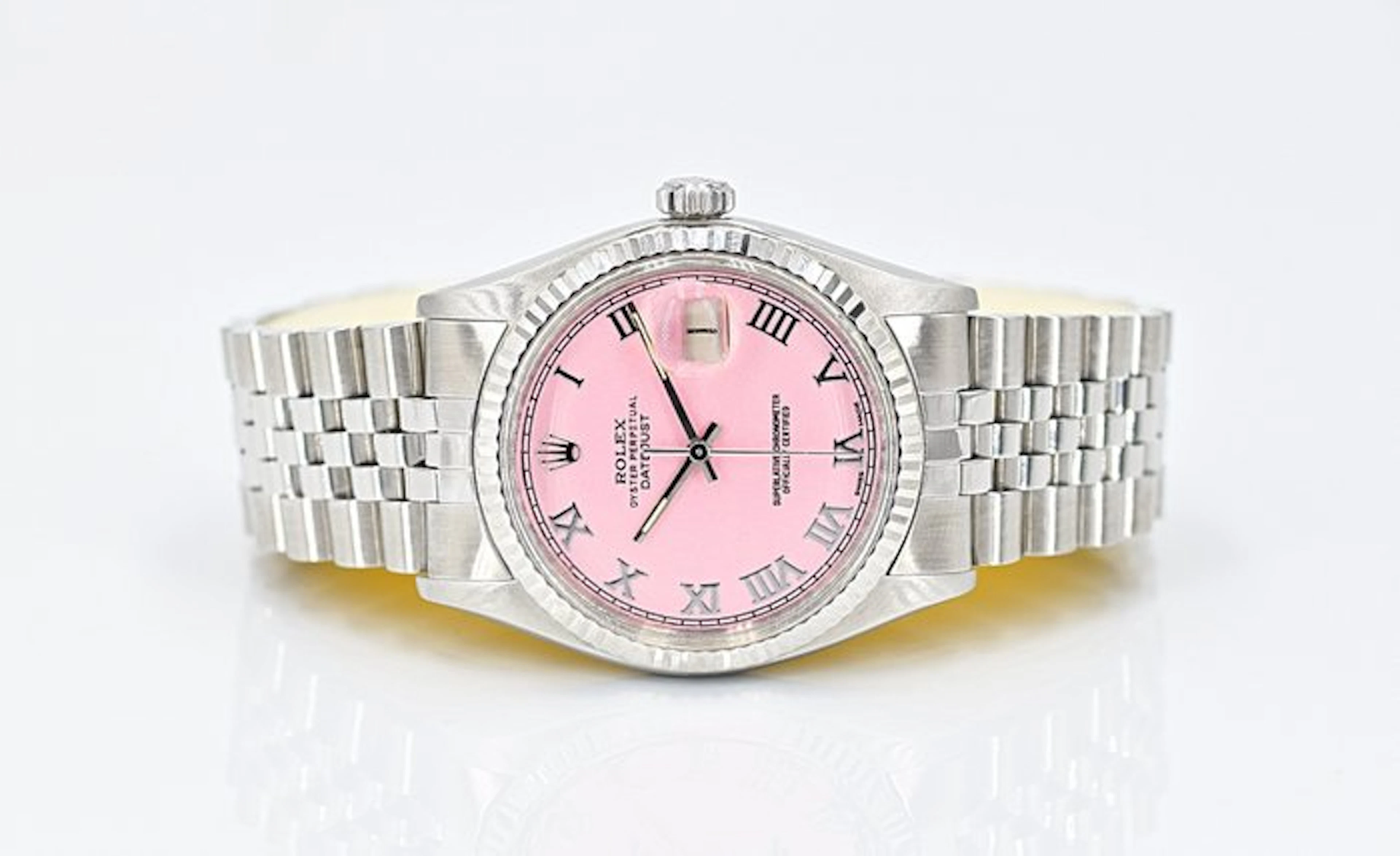 Rolex - Oyster Perpetual Datejust 'Baby Pink Dial' - No...