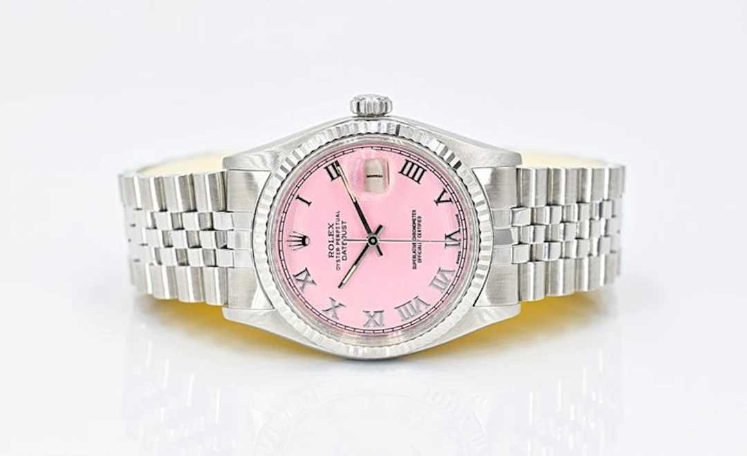 Rolex - Oyster Perpetual Datejust 'Baby Pink Dial' - No...