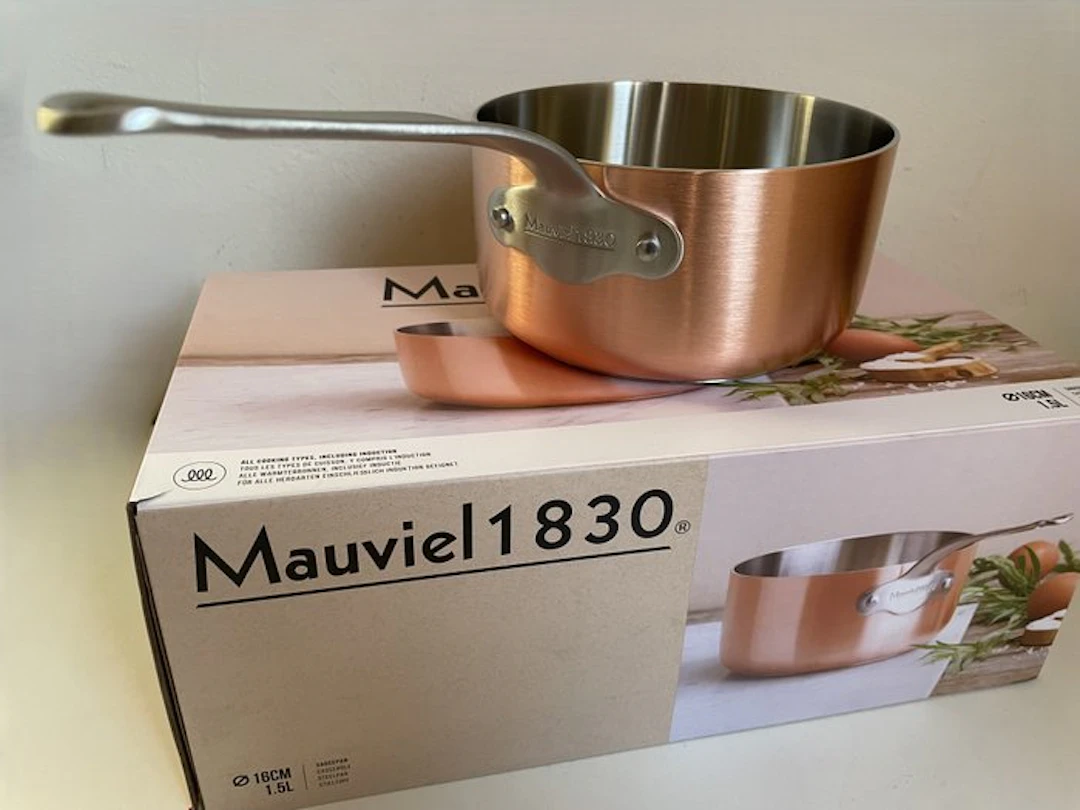 Mauviel - Casserole dish - Mauviel 1830 Casserole 16 cm - Copper
