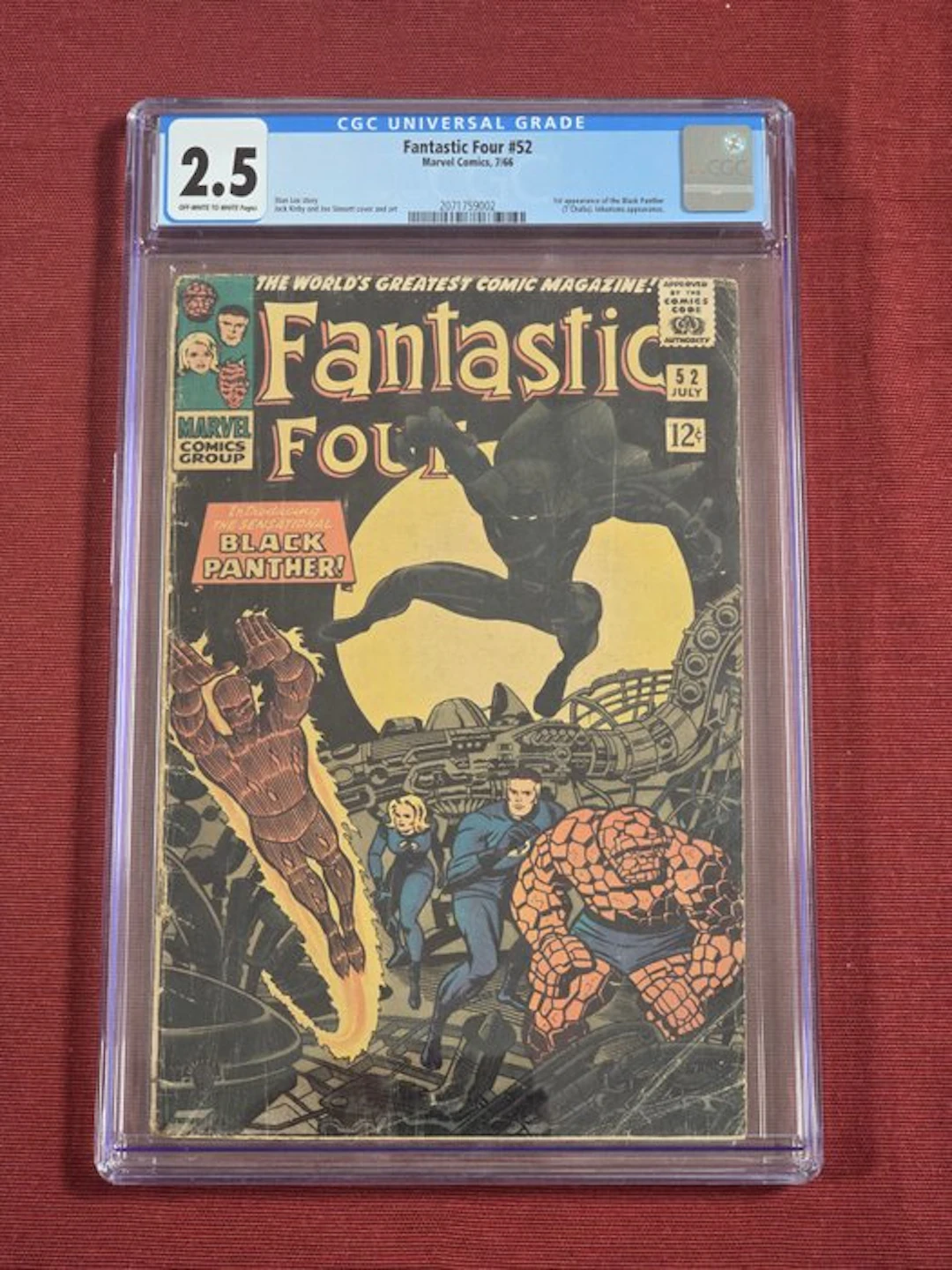 Fantastic Four #52 - First appearance of Black Panther...