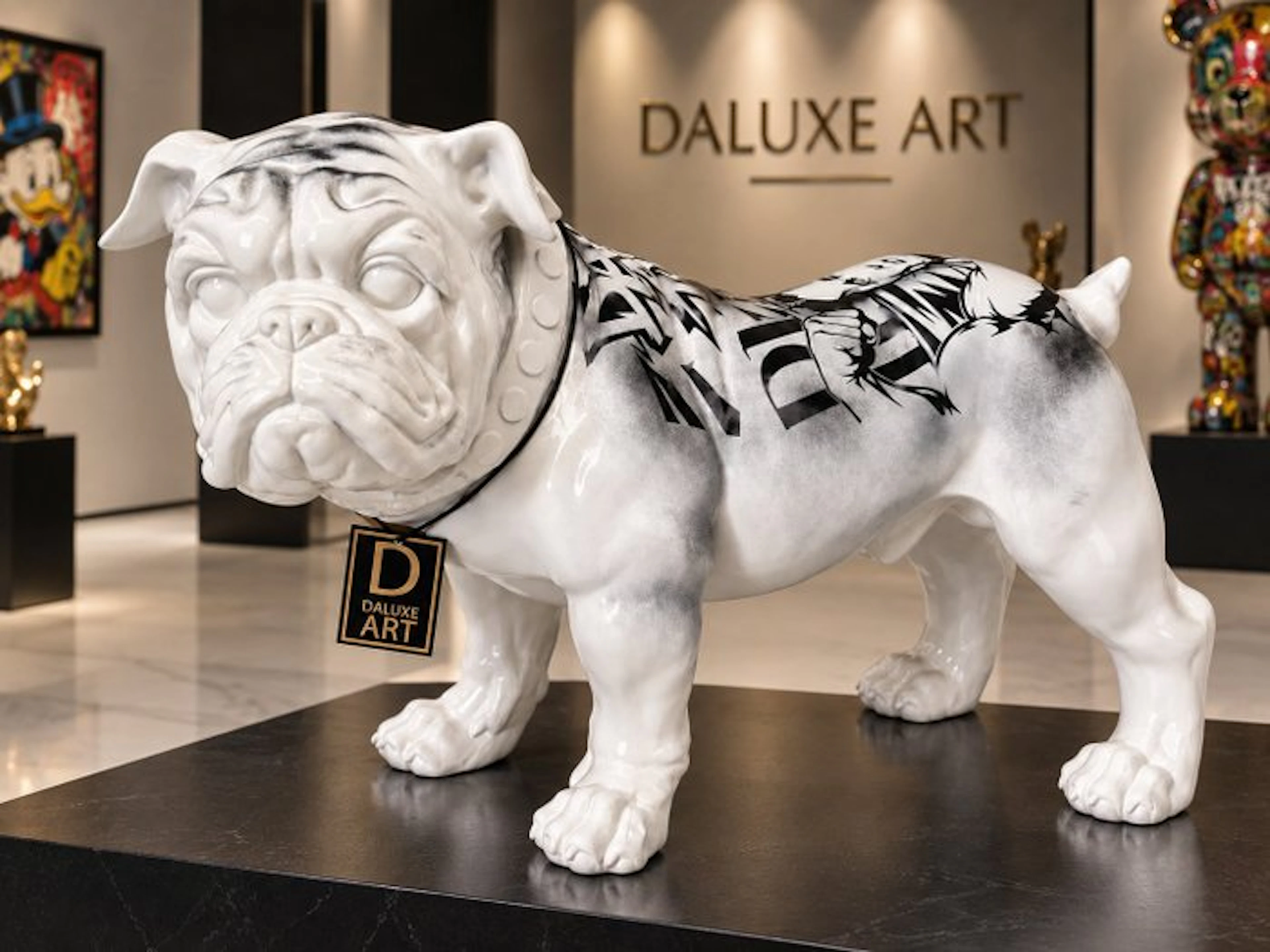 Daluxe Art - 1999 • Arnold Schwarzenegger Dog