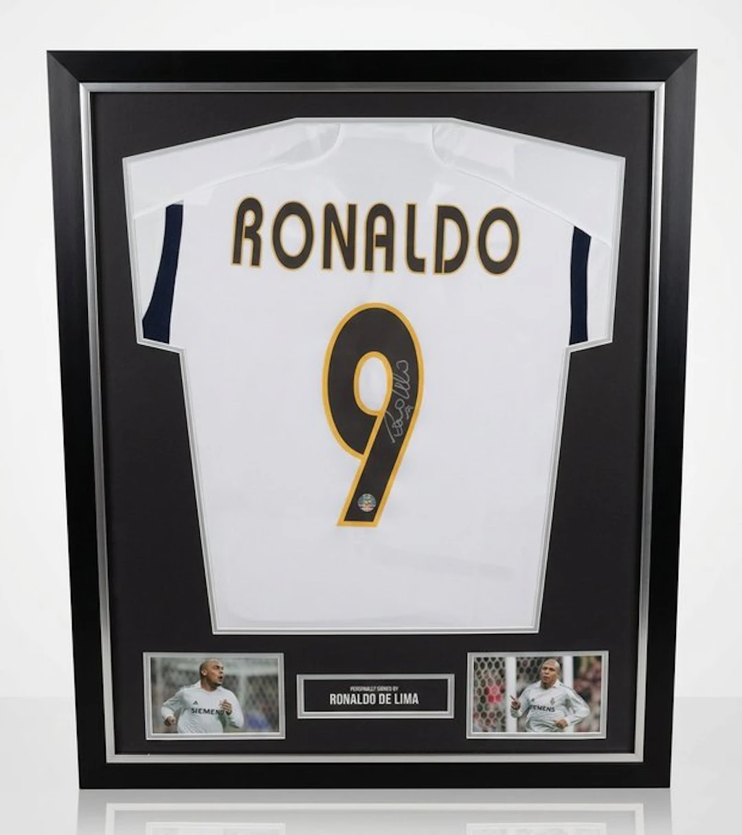 Ronaldo de Lima - Official Signed - Real Madrid 2023/24 Home Shirt Framed