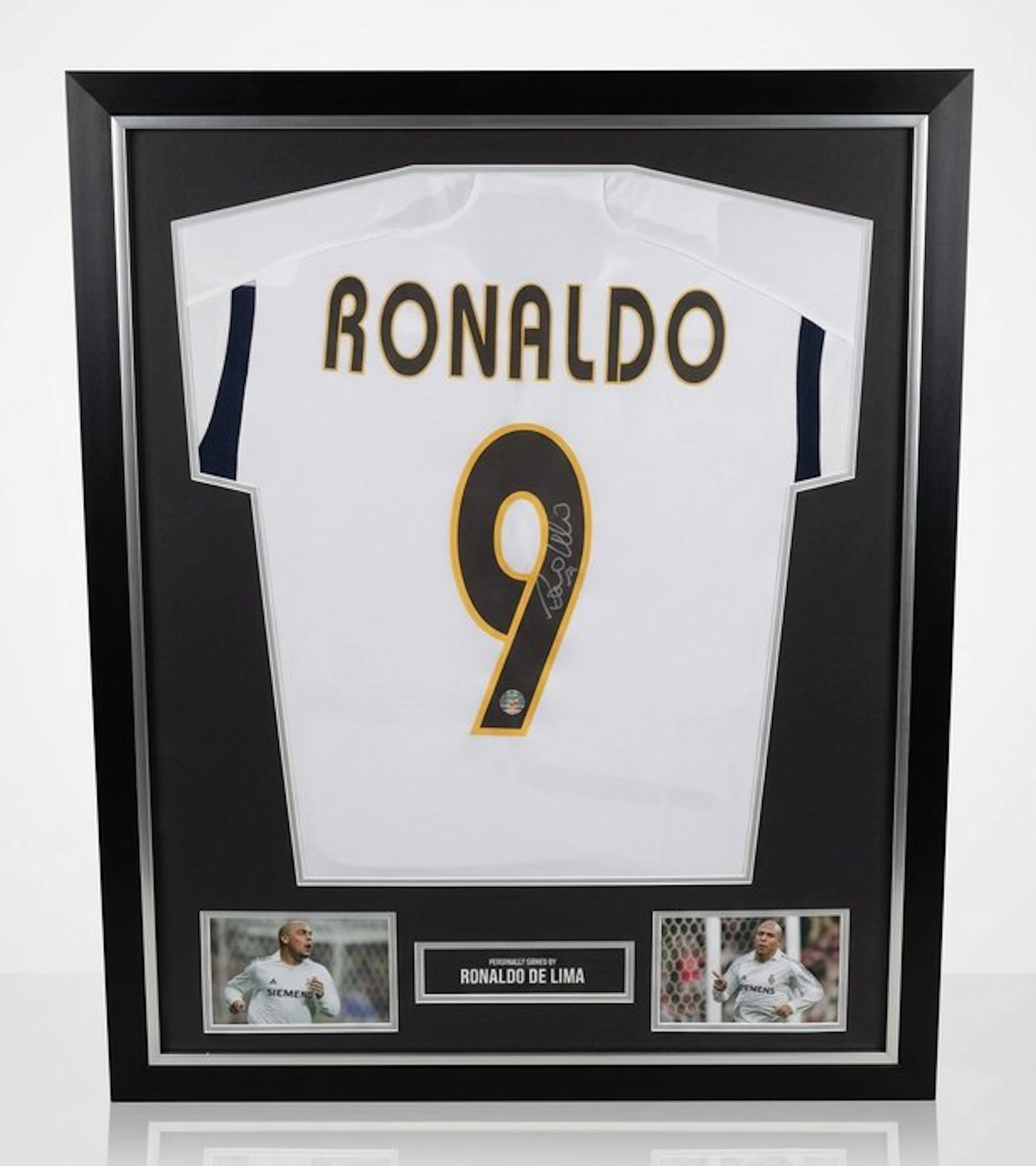 Ronaldo de Lima - Official Signed - Real Madrid 2023/24 Home Shirt Framed