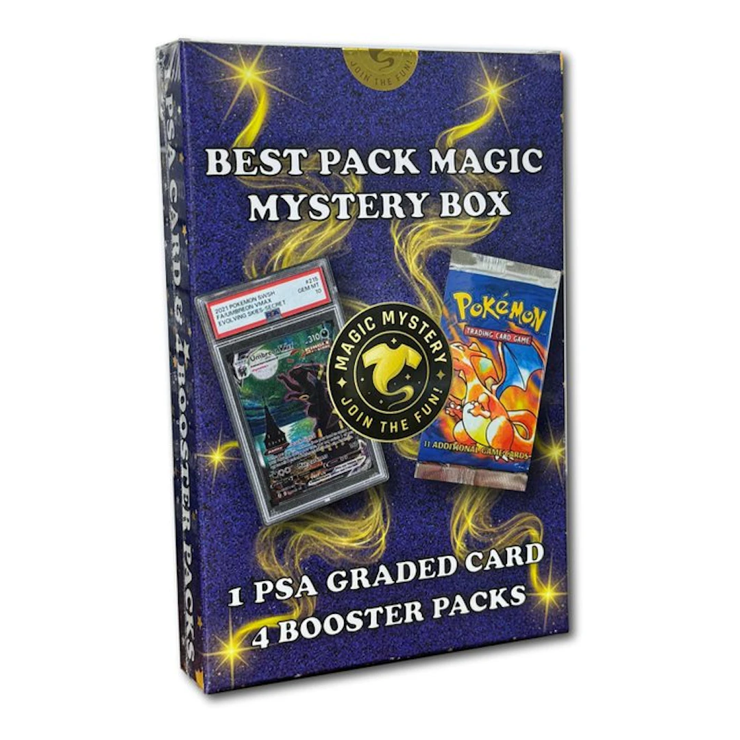 Pokémon Mystery box - Best Pack Magic - Magic Mystery Box - Pokémon