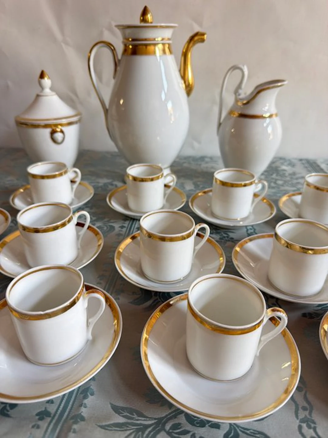 Porcelaine de Paris - Coffee set (29) - Old Paris - Elegance