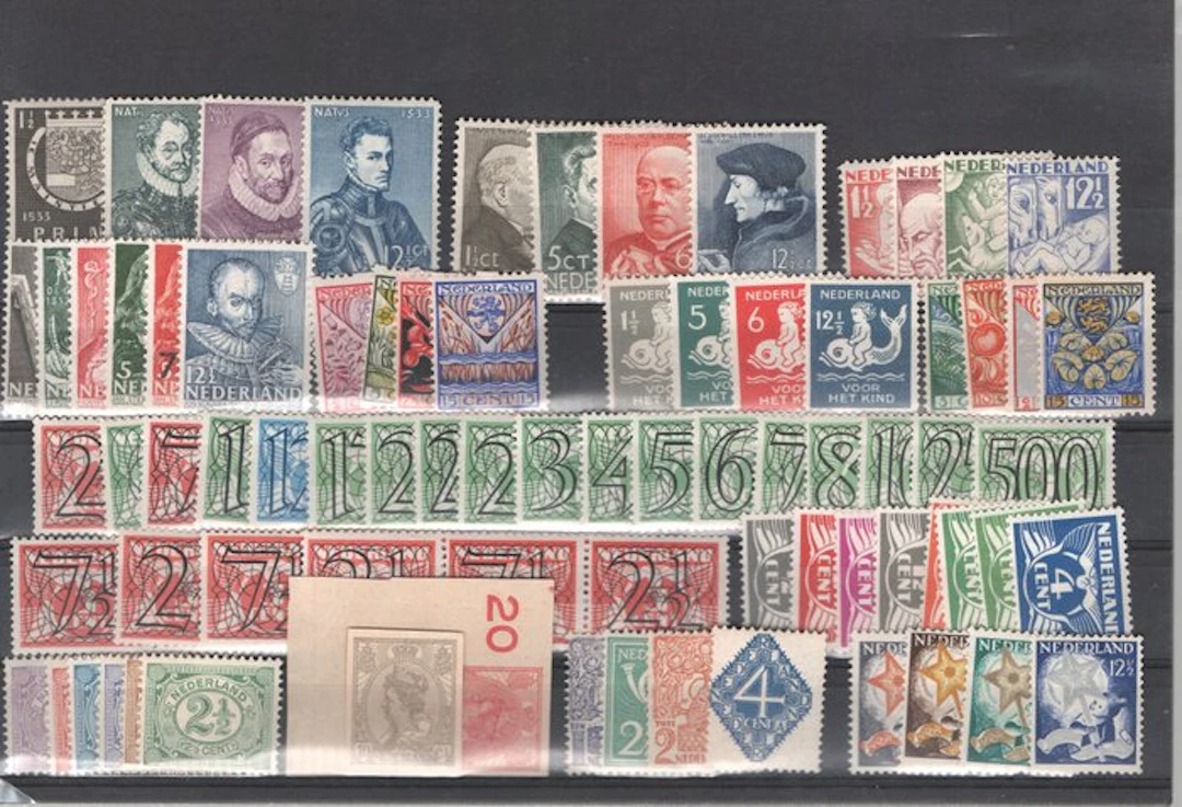 Netherlands 1899/1940 - Netherlands better pre-war material.
