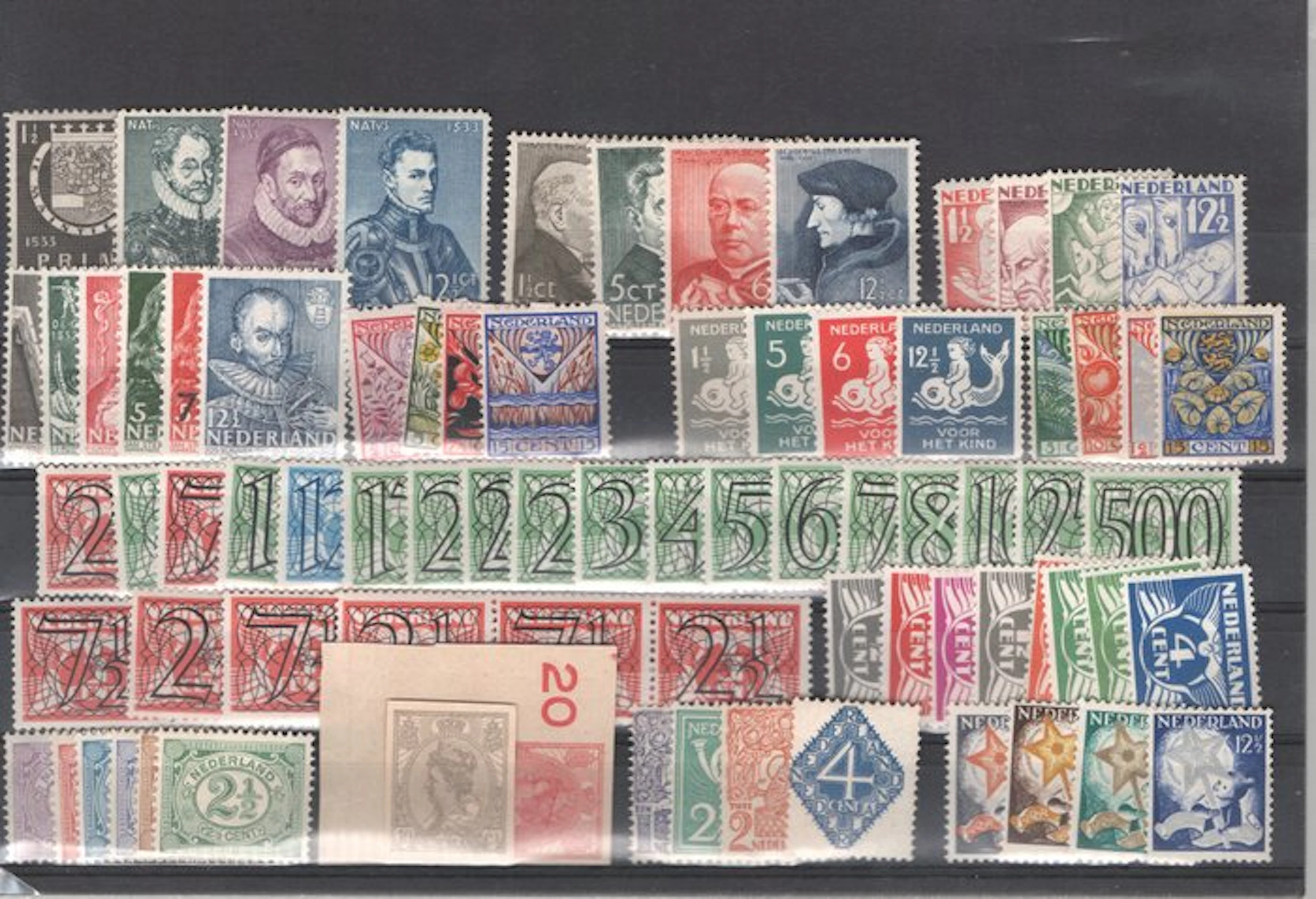 Netherlands 1899/1940 - Netherlands better pre-war material.