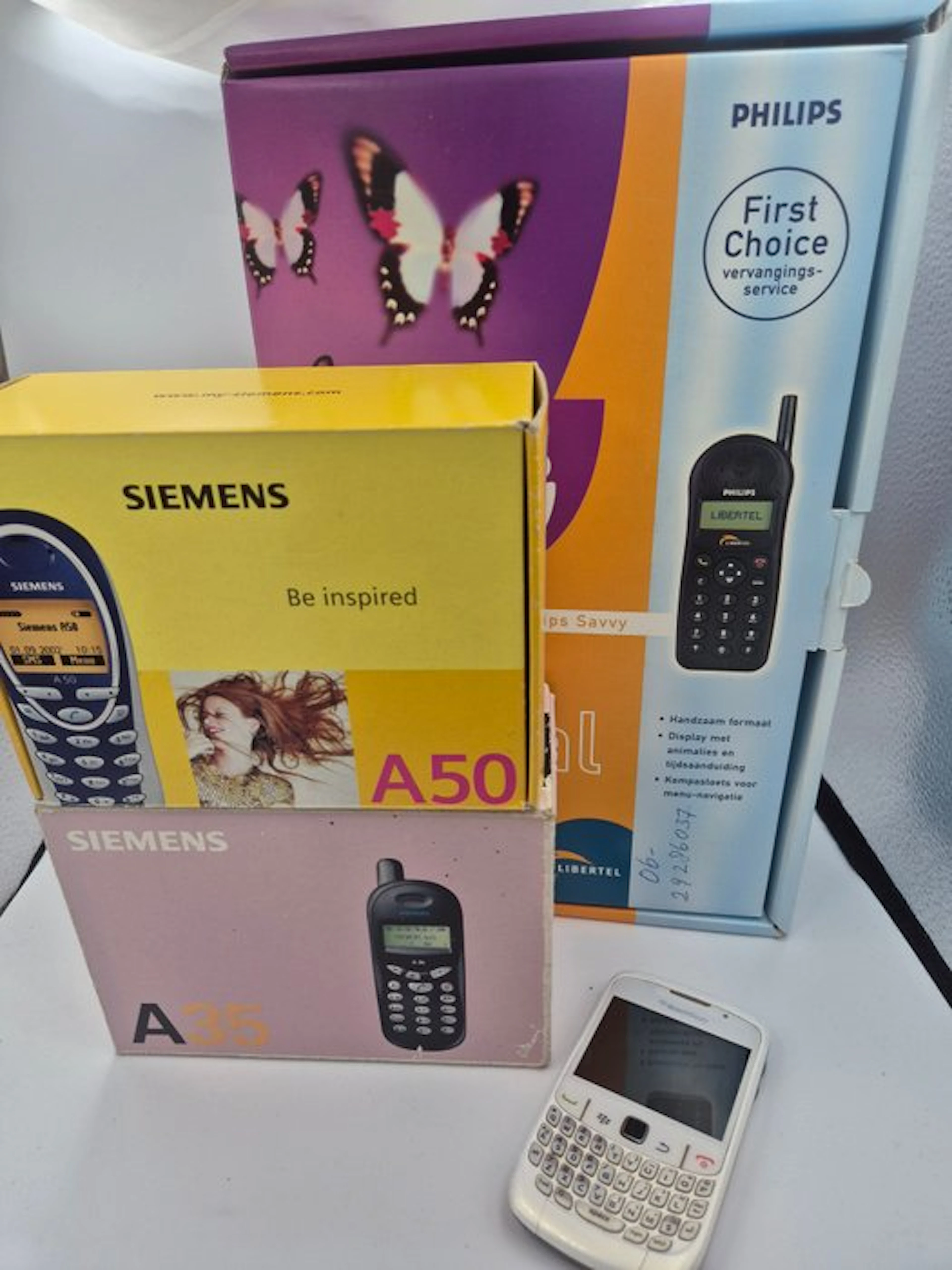 Philips, siemens, Blackberry - Mobile phone (4) - In original box