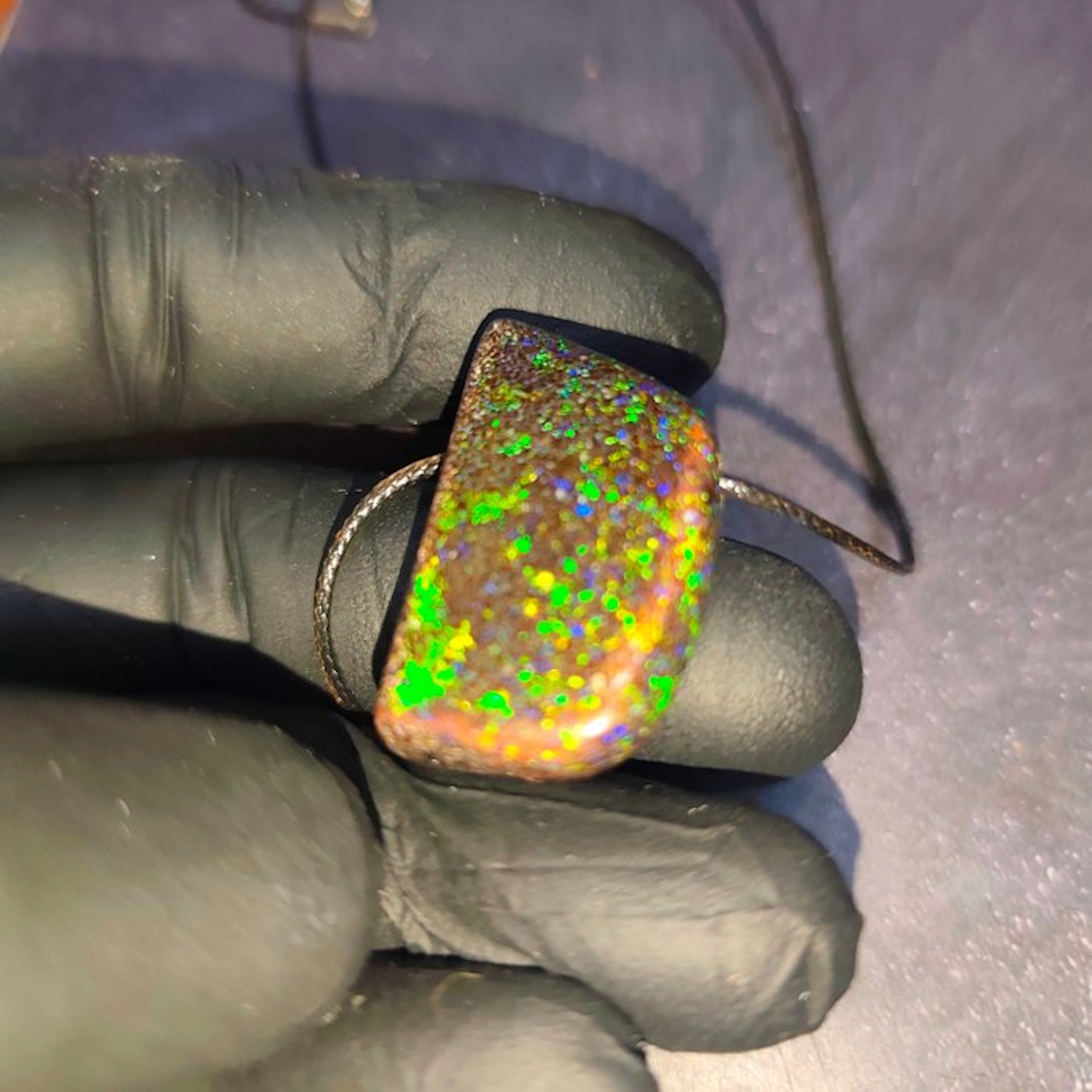 Australian opal pendant 45.50 carats Jewellery - Height...