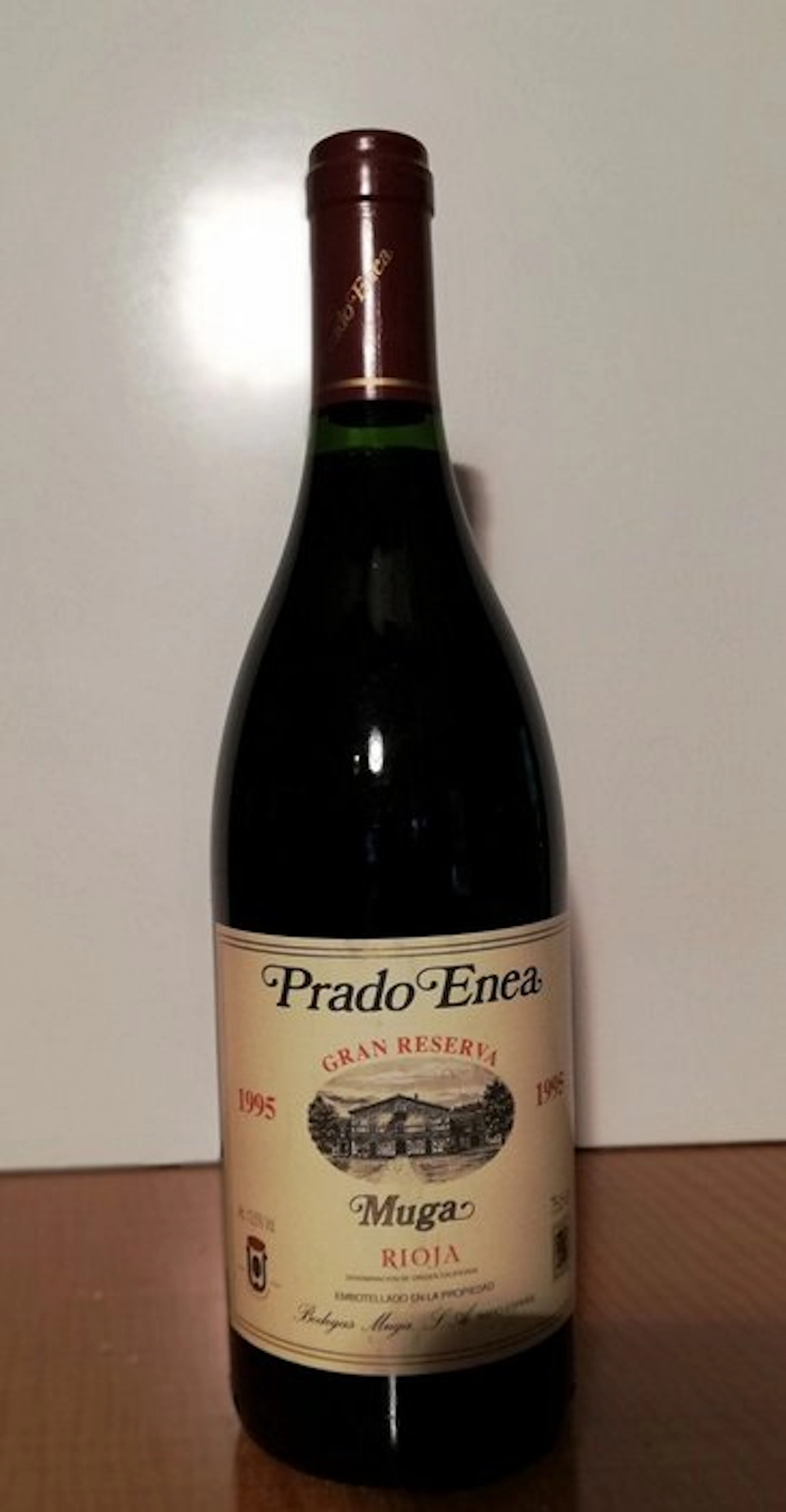 1995 Muga Prado Enea - Rioja Gran Reserva - 1 Bottle (0.75L)