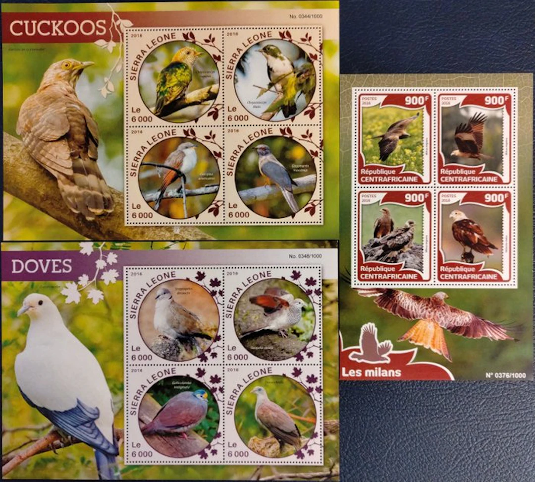 Africa 2012/2021 - Birds-themed lot – African countries 2012/2021