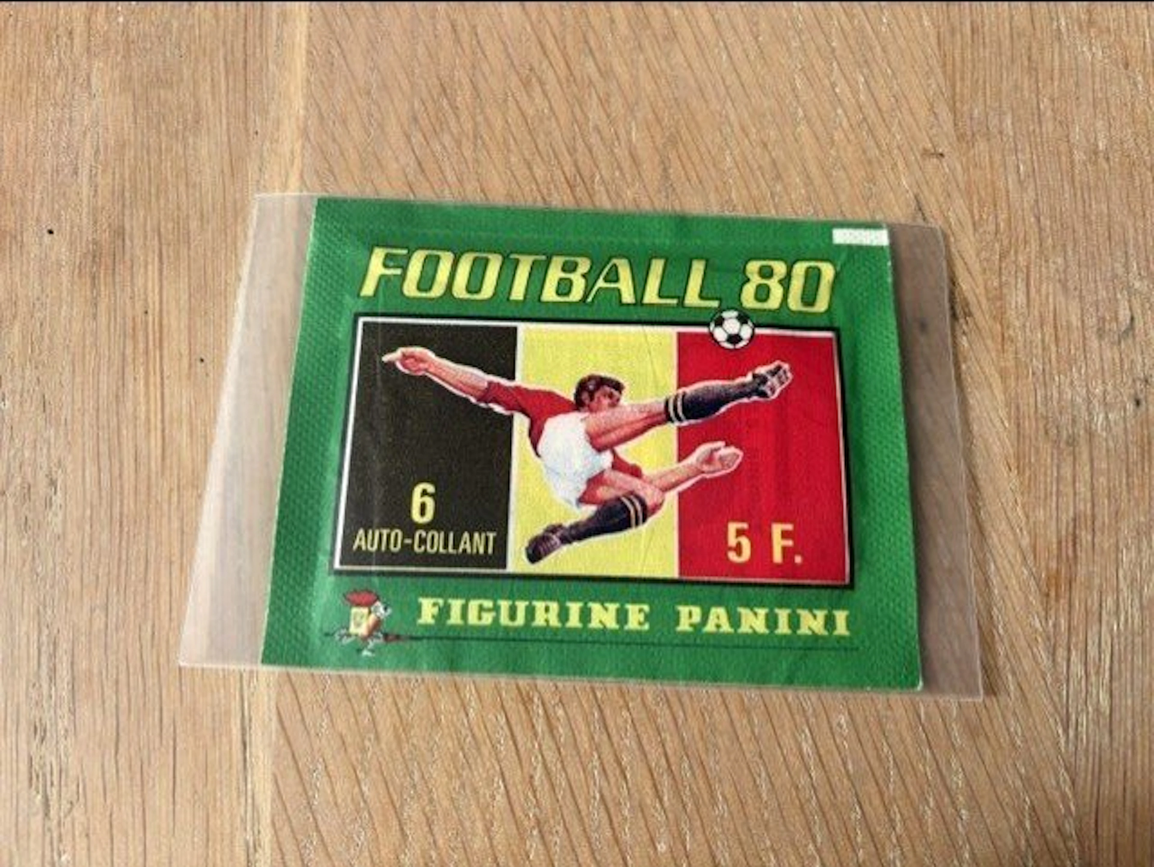 1980 Panini Football 80 Belgium - RARE pochette bustina...