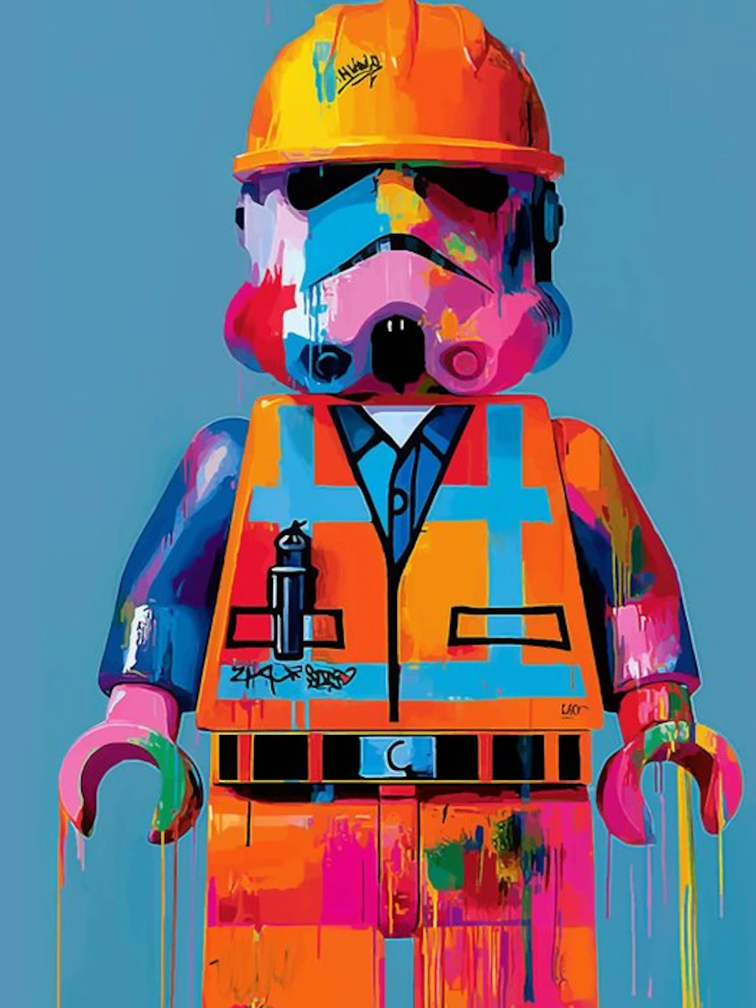 Friki-Pop - LEGO Stormtrooper: Estructura de Neón