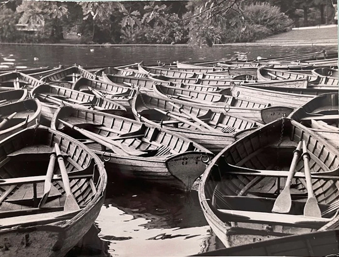 Jean Ribiere (1922 - 1989) - Au bois de Boulogne
