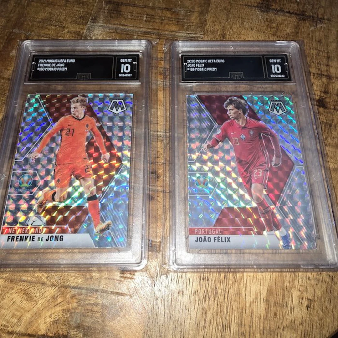2021, 2020 Panini Mosaic UEFA Euro Frenkie de Jong