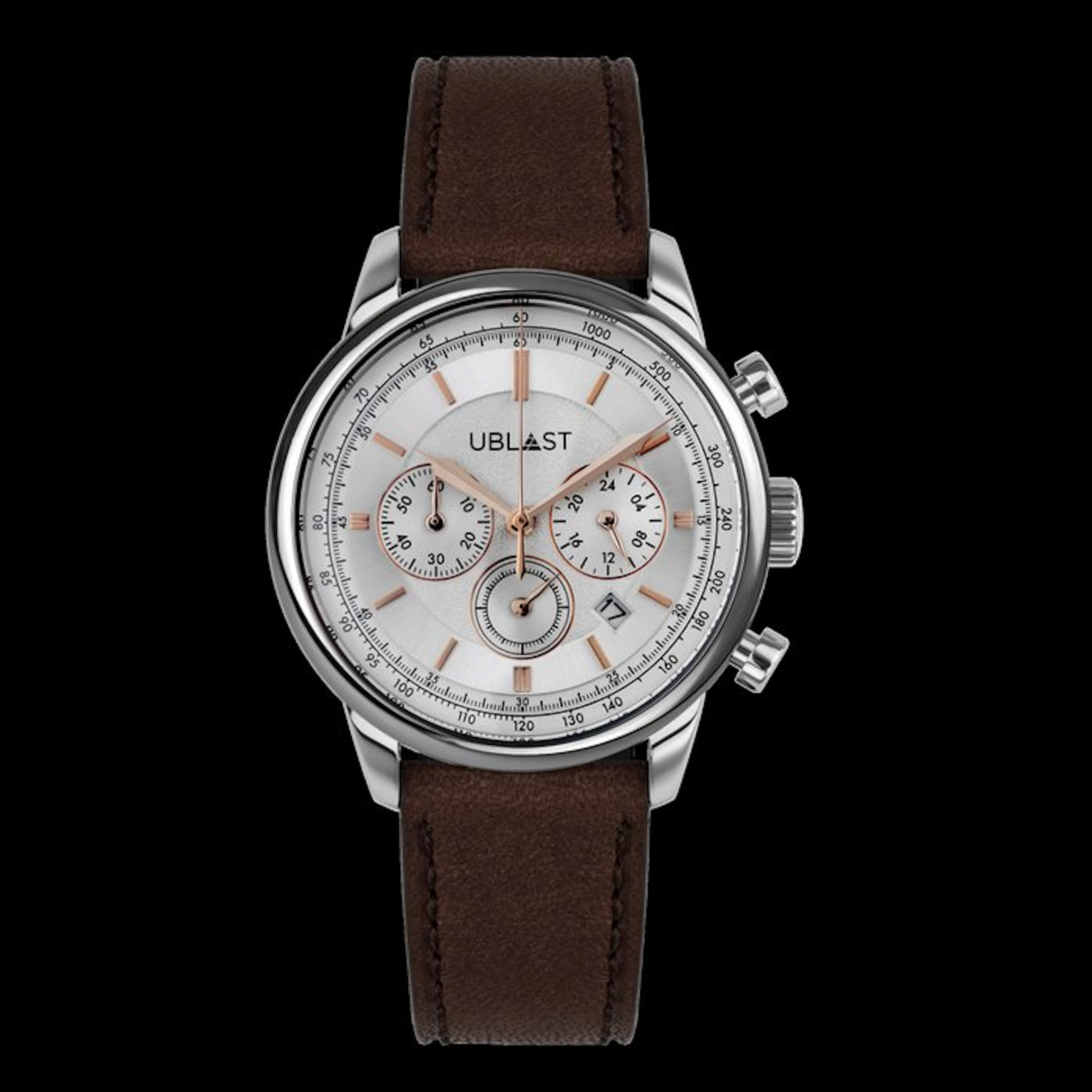 Ublast - Noble Chronograph - Sapphire Glass - REF.UBNOB40SV - Ltd