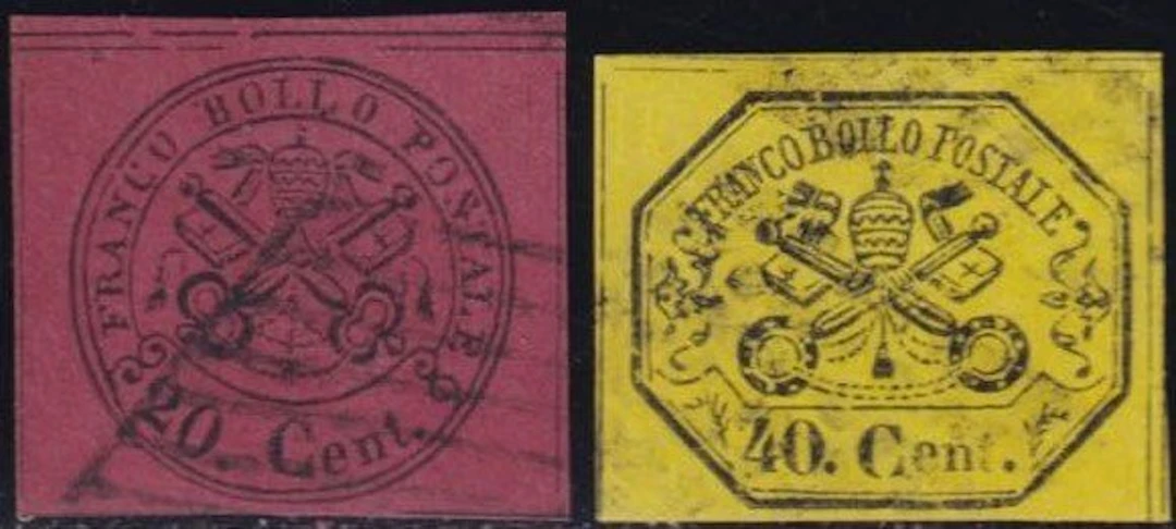 Italian Ancient States - Papal State 1867 - II^ Em