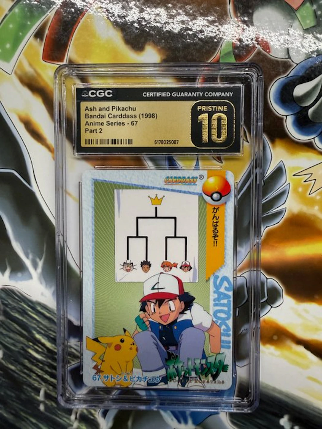 Pokémon - 1 Graded card - Pikachu, Ash 67 - CGC Pristine 10 - Various sets