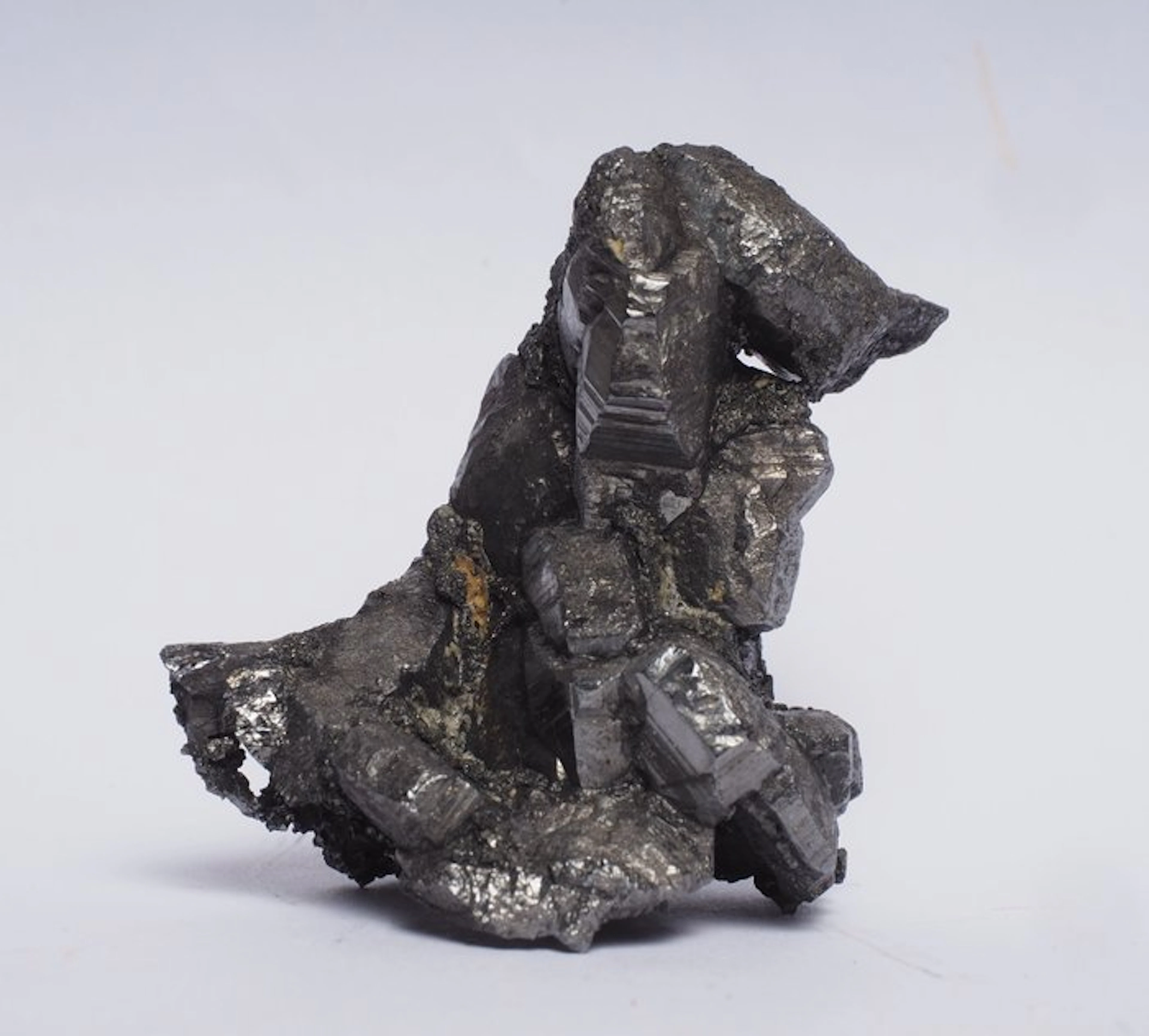 Bournonite Crystals on matrix - Height: 5.5 cm - Width: 4.5 cm- 100 g