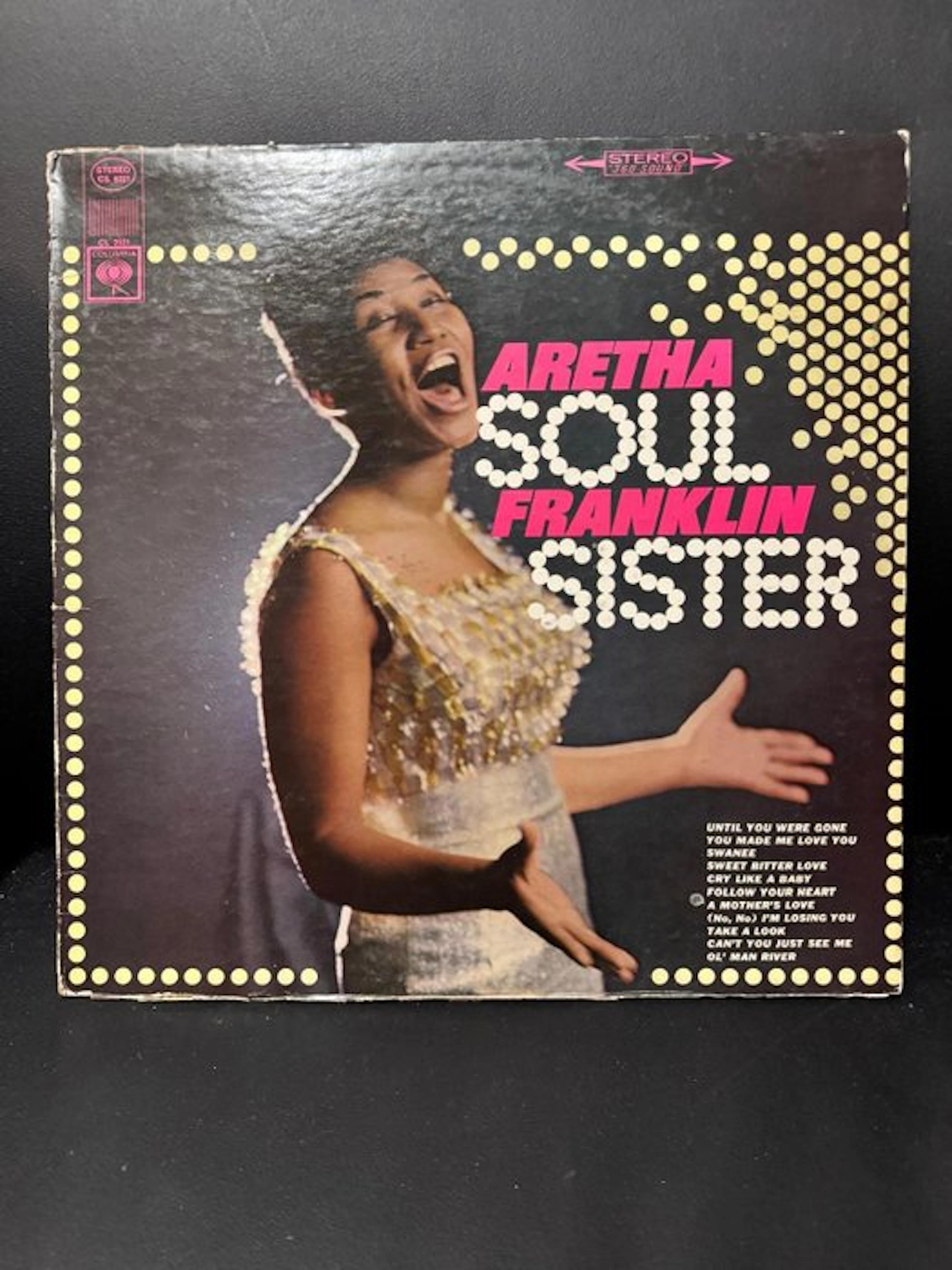 Aretha Franklin - Soul Sister LP Orig US 1st press red...