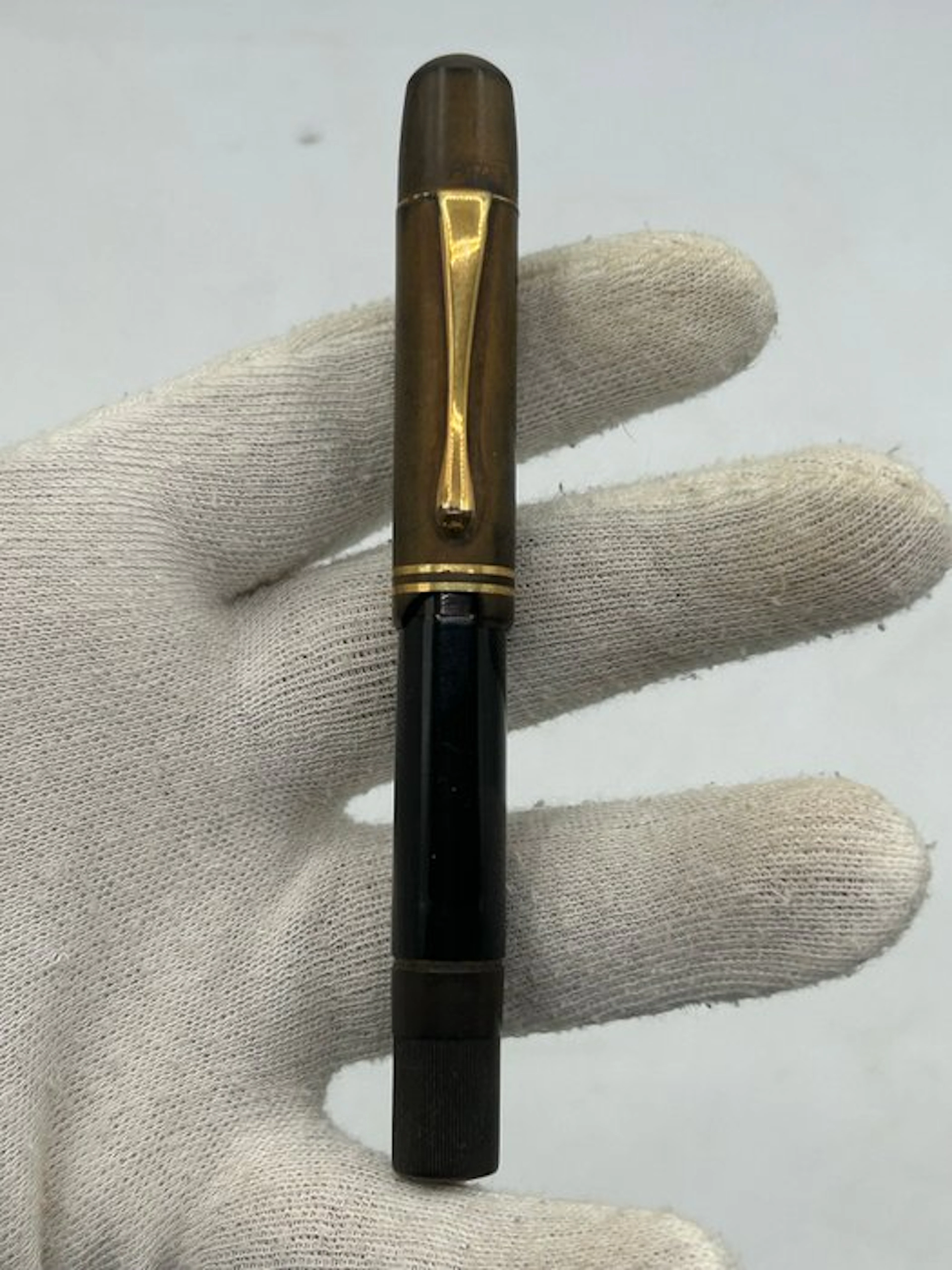 Pelikan - Old/vintage pelikan 100 black celluloid - No...