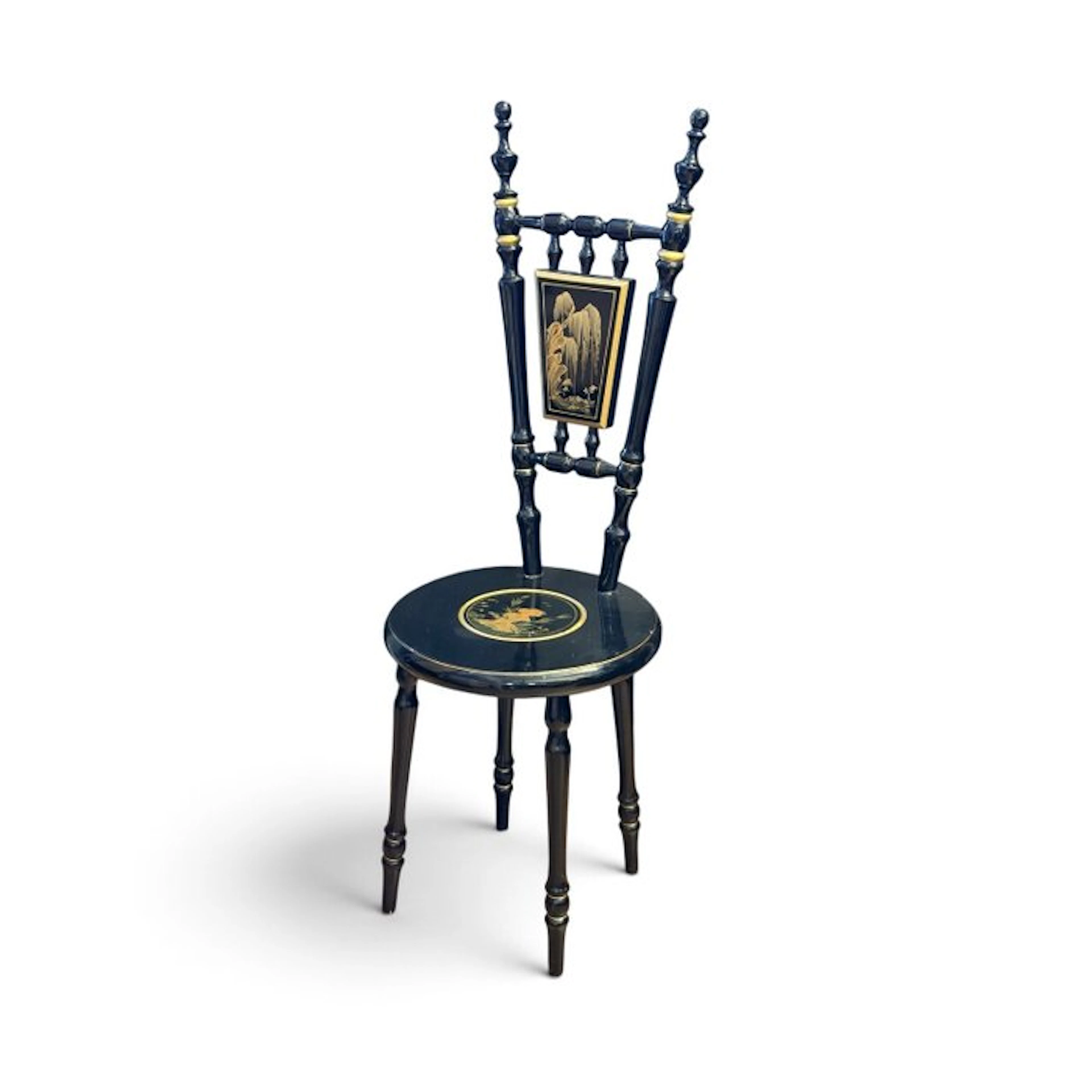 Stilart - Chair - Wood - Floral Decoration