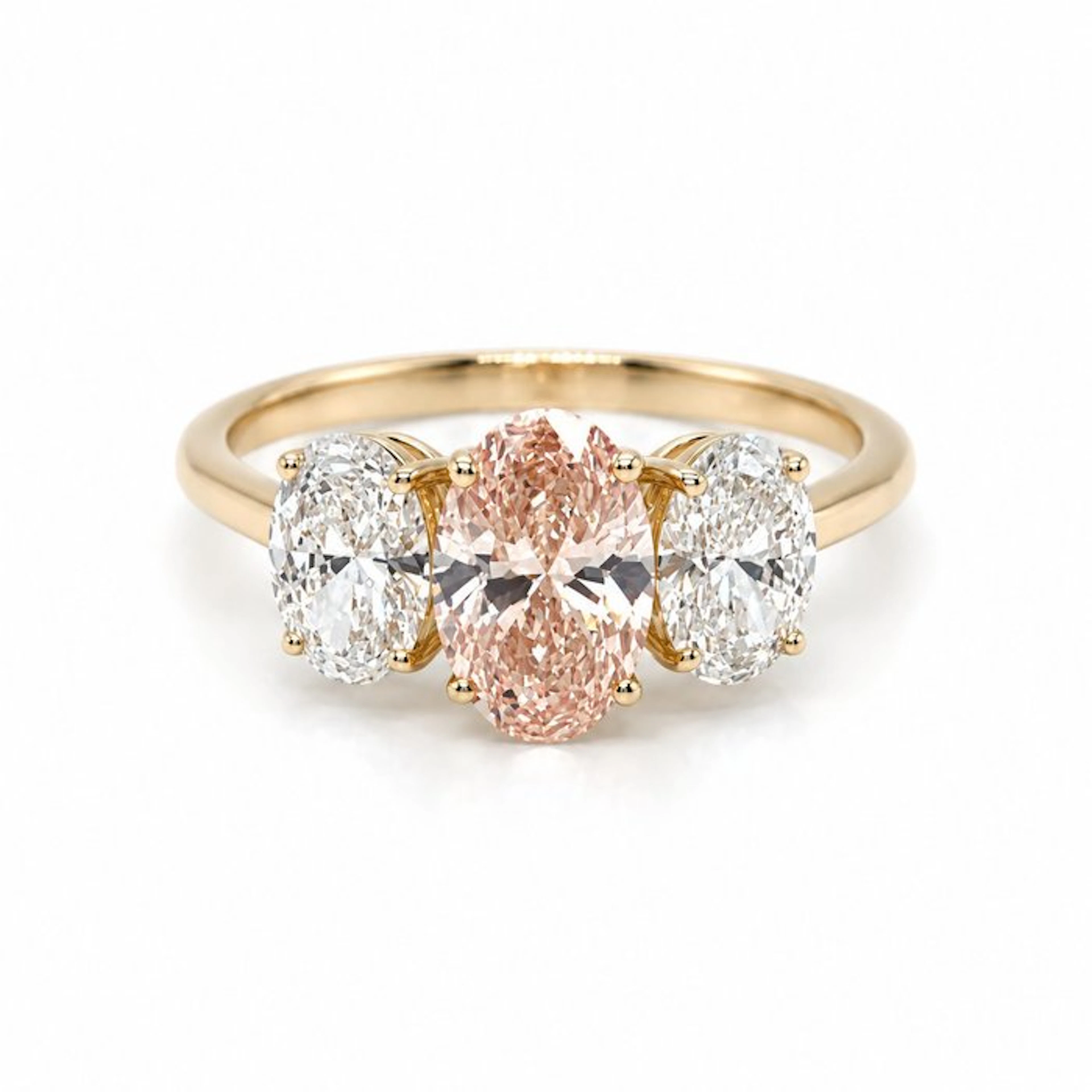 No reserve price - Ring - 14 kt