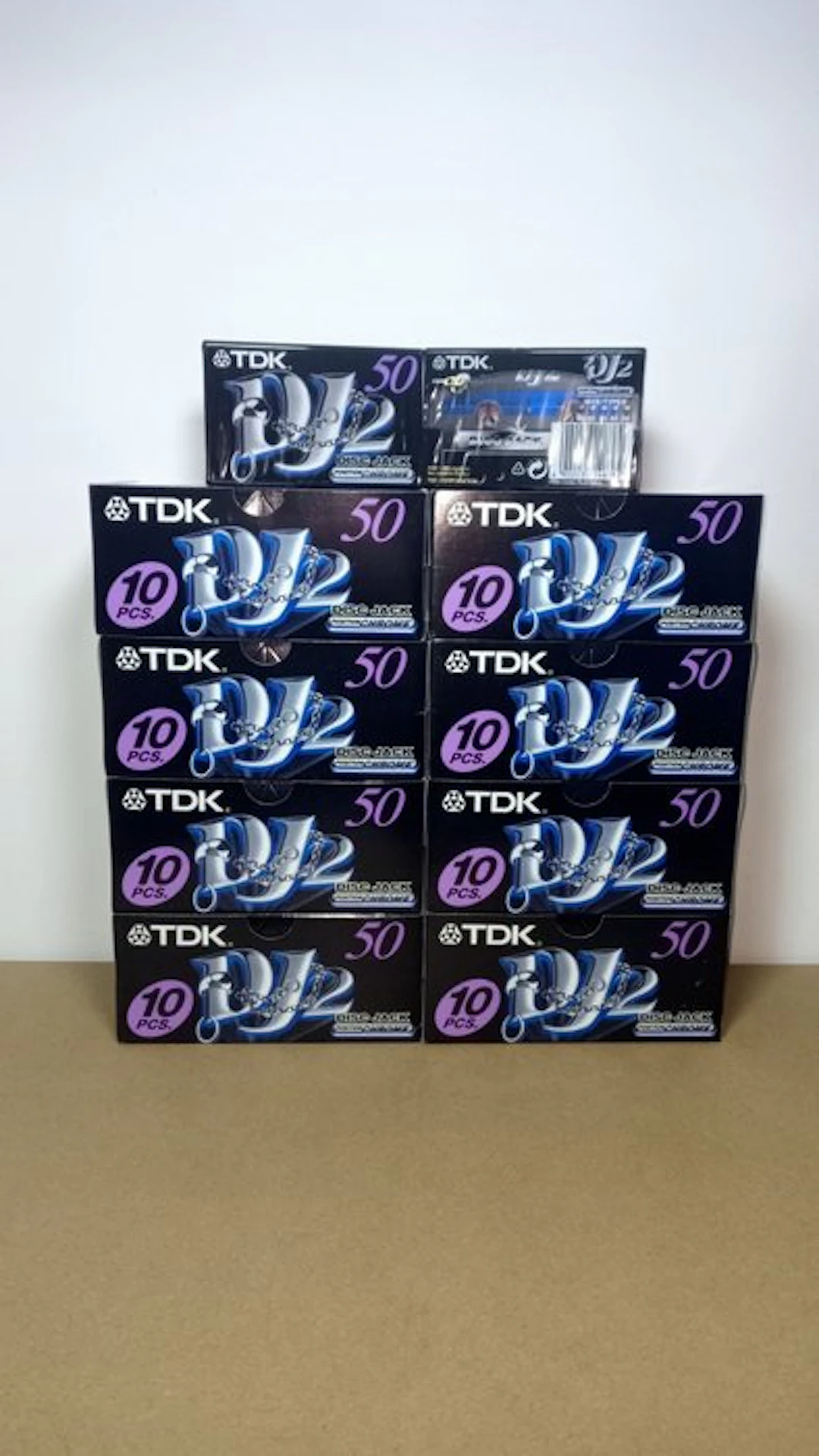 TDK - Disc Jack 2 / Type II (High Position / Chrome) Blank audio cassette