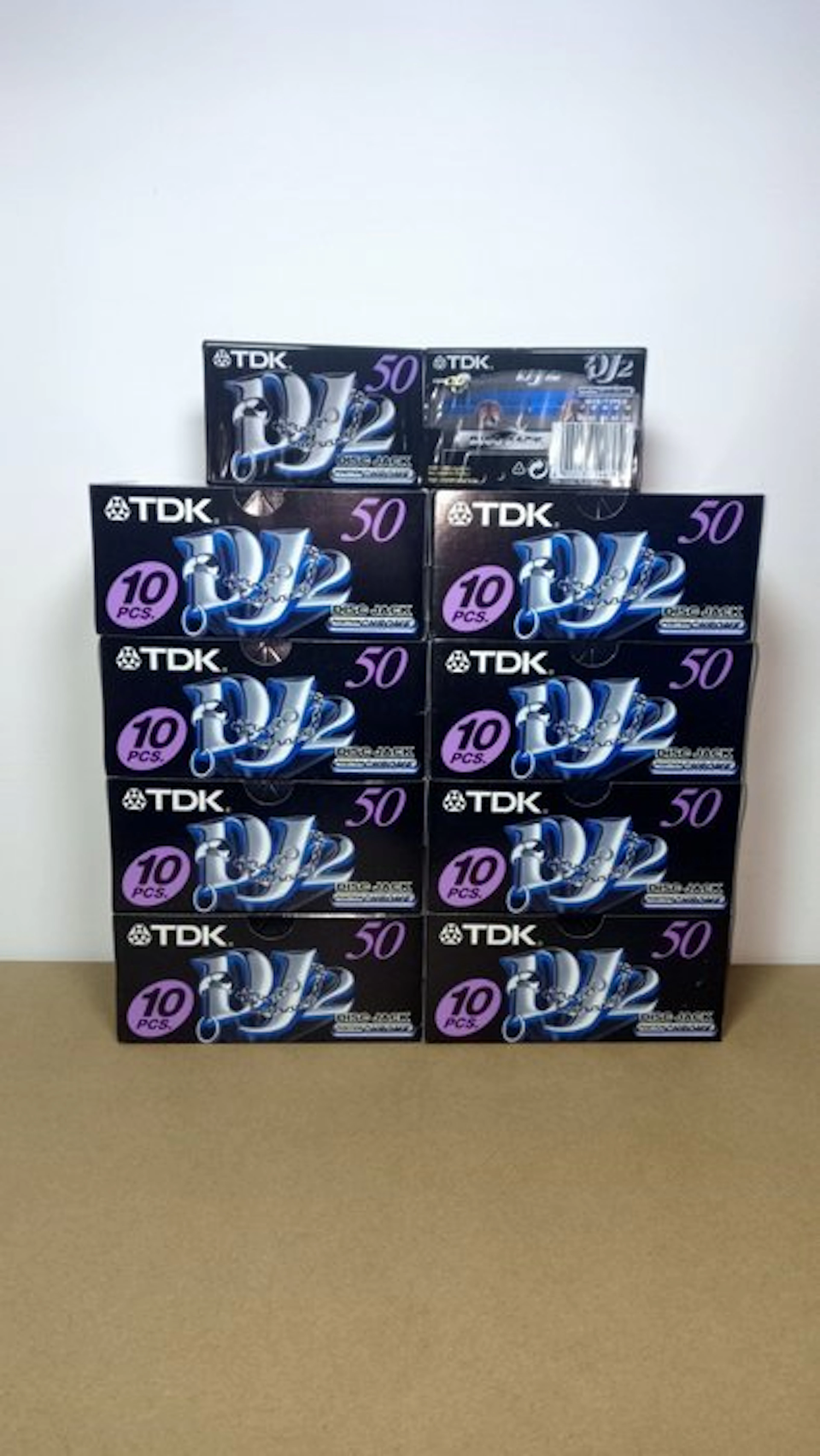 TDK - Disc Jack 2 / Type II (High Position / Chrome) Blank audio cassette