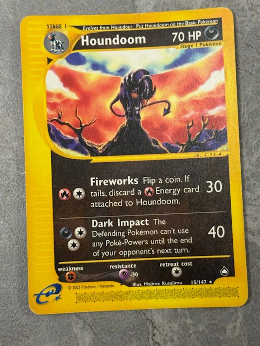 Pokémon - 1 Card - Houndoom 15/147