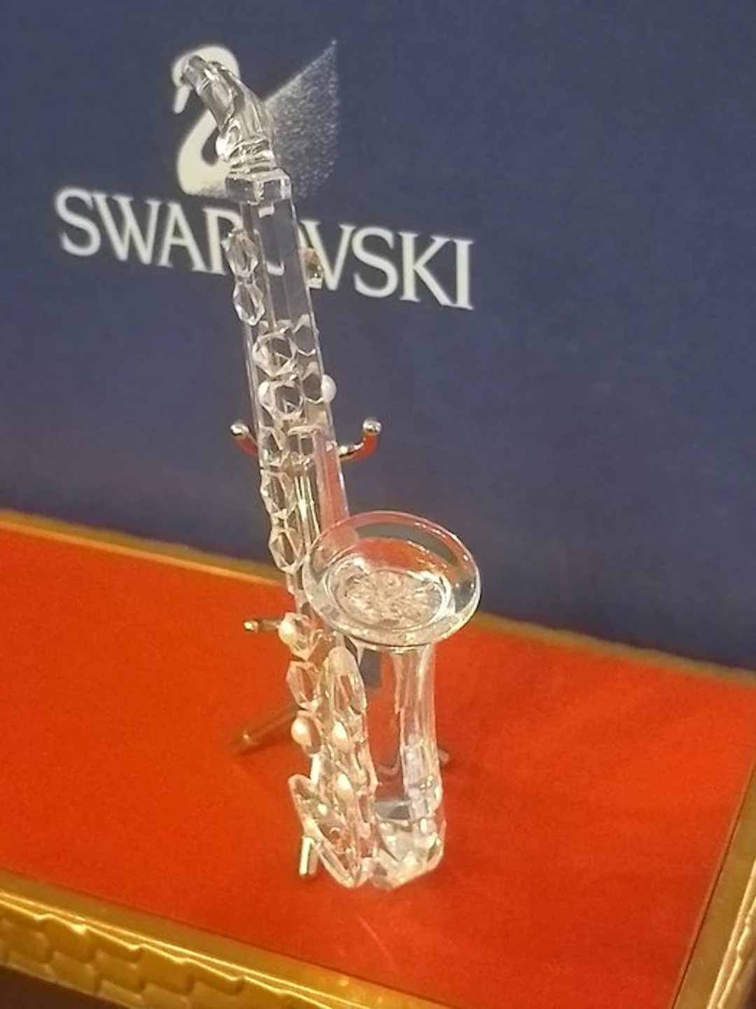 Swarovski - Figurine - Saxophone - 211728 - Crystal