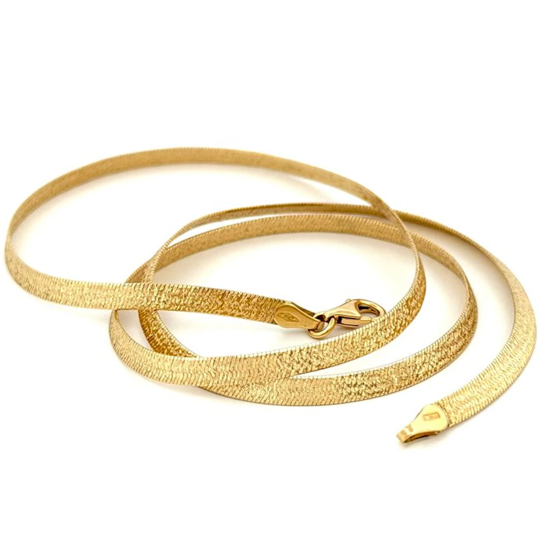 Necklace - 18 kt. Yellow gold - Snake