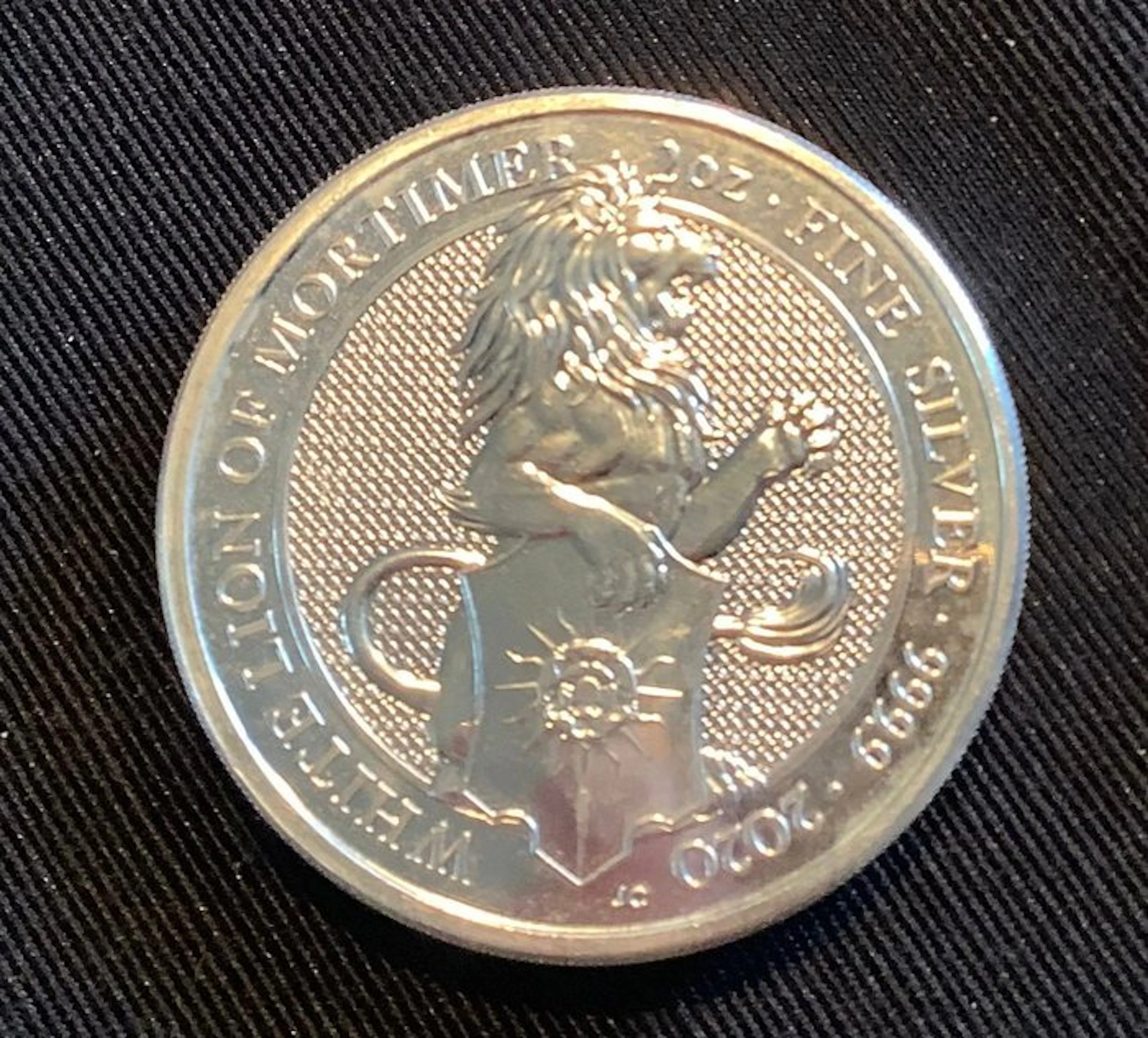 United Kingdom. 5 Pounds 2020, 2 Oz