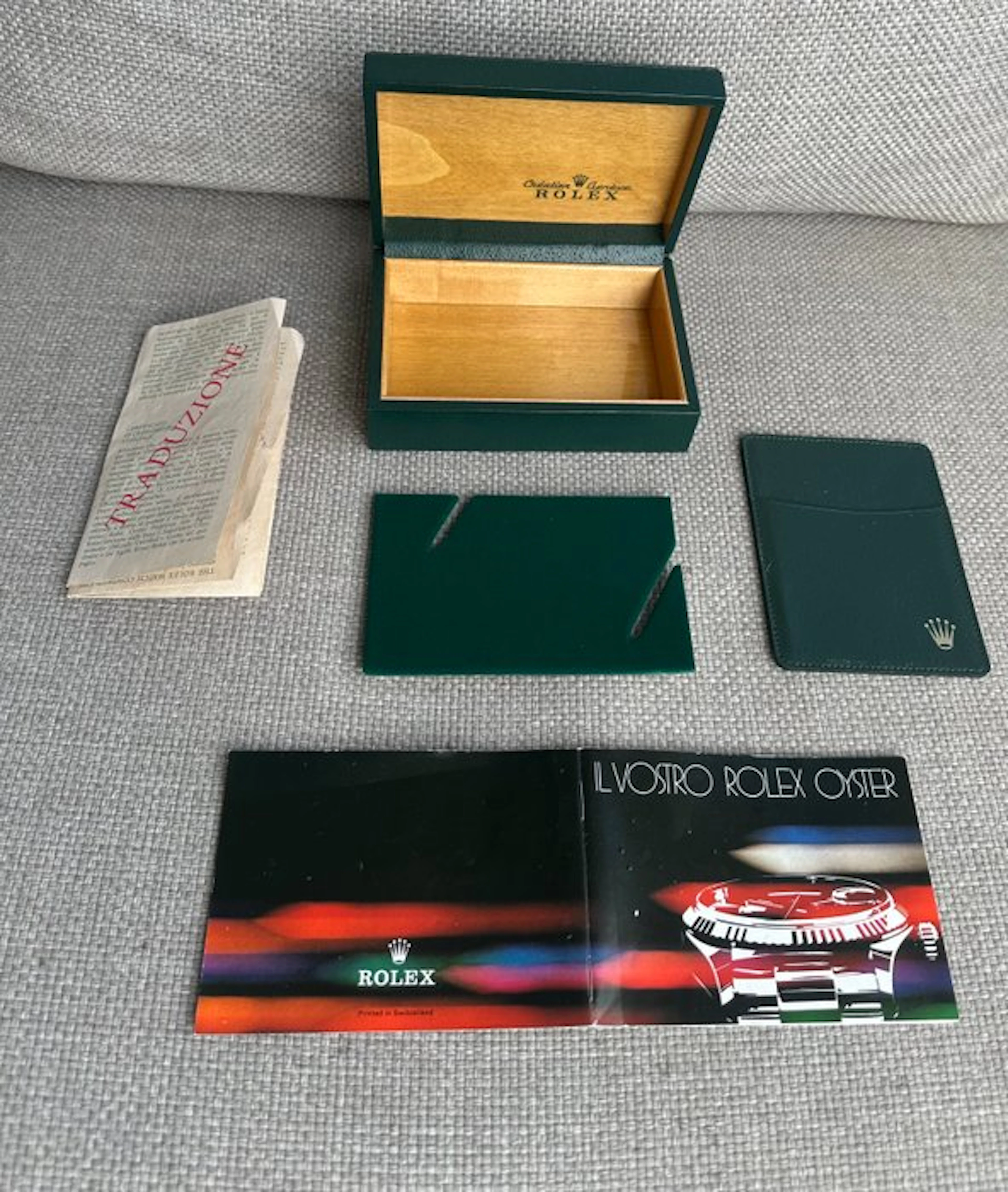 Rolex - Italy - 1981 - Box + accessoires
