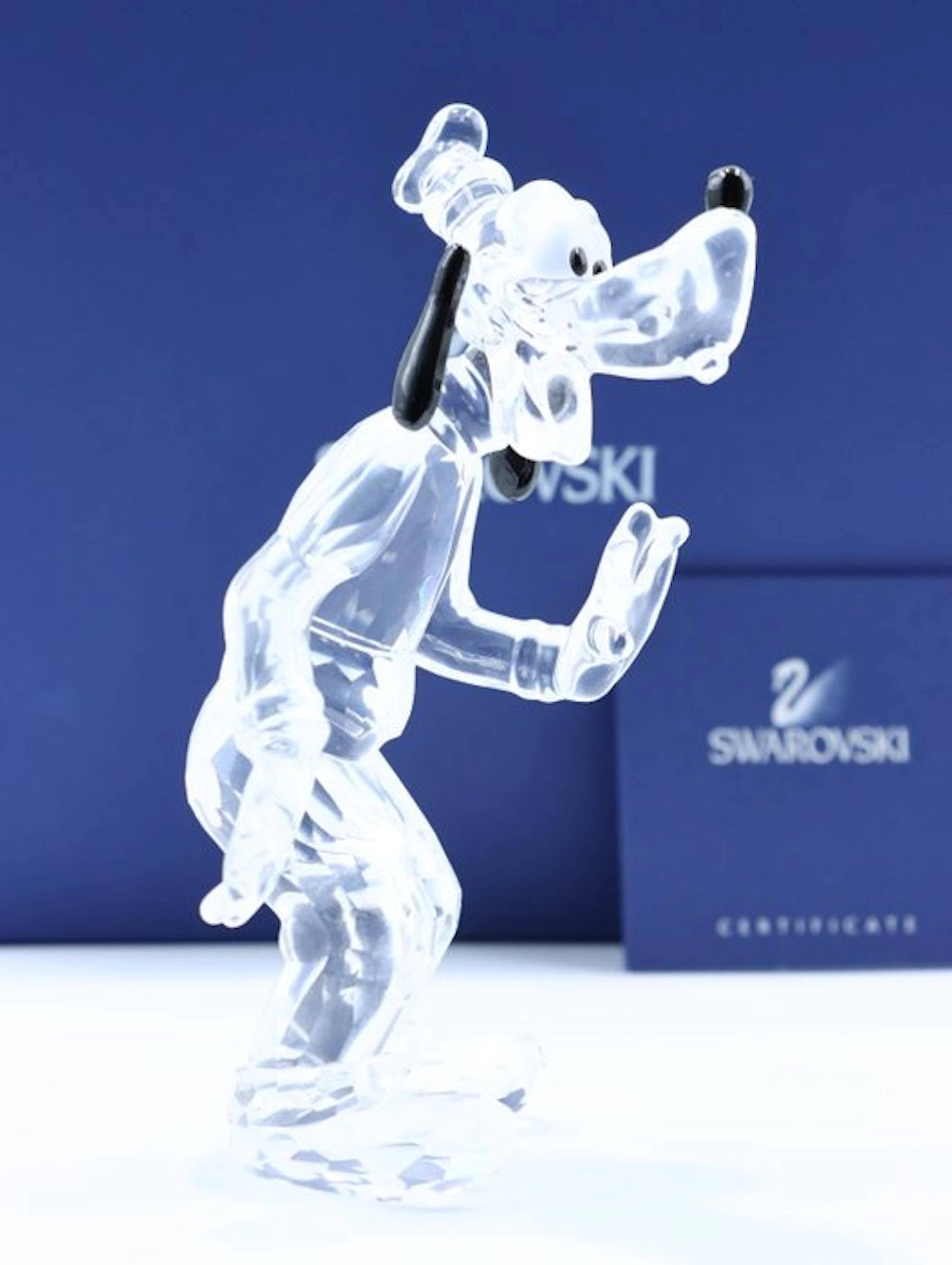 Figure - Swarovski - Goofy Helder (Boxed + certificate) - Crystal