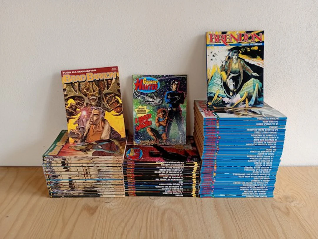 Bonelli - Brendon - Brad Barron - Gregory Hunter - 68 Comic - 1998