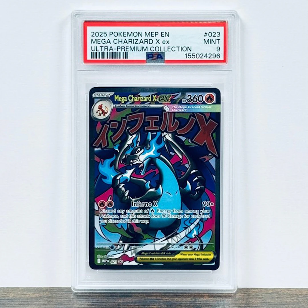 Pokémon Graded card - Mega Charizard X ex 023 – Pokémon - PSA 9