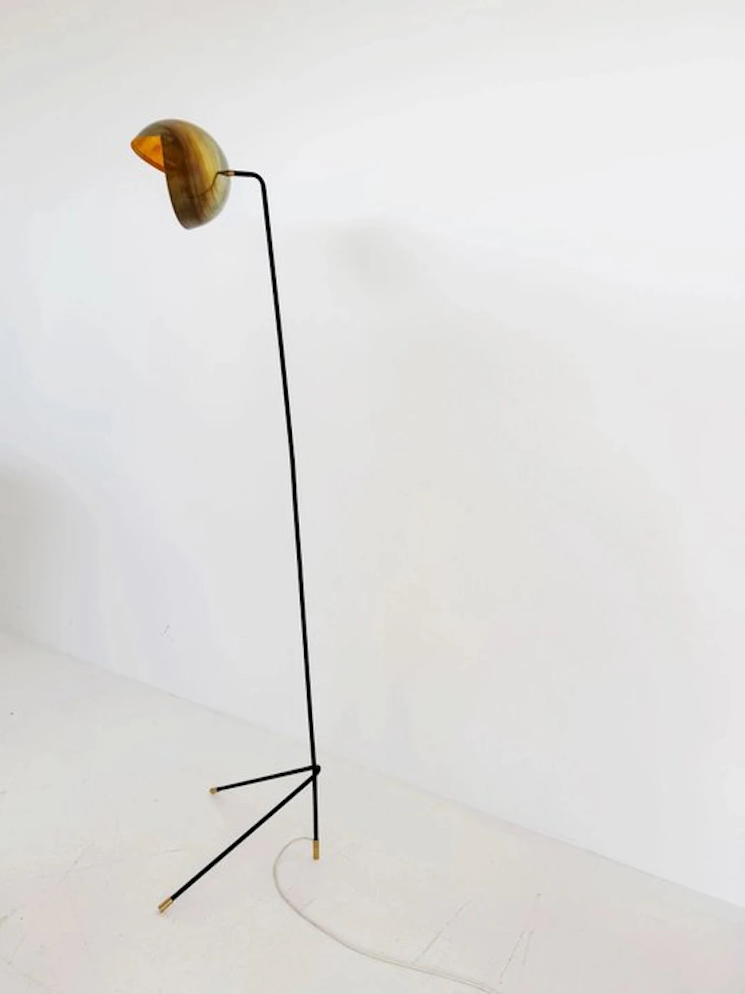 luci - Floor lamp - Brass, Aluminium