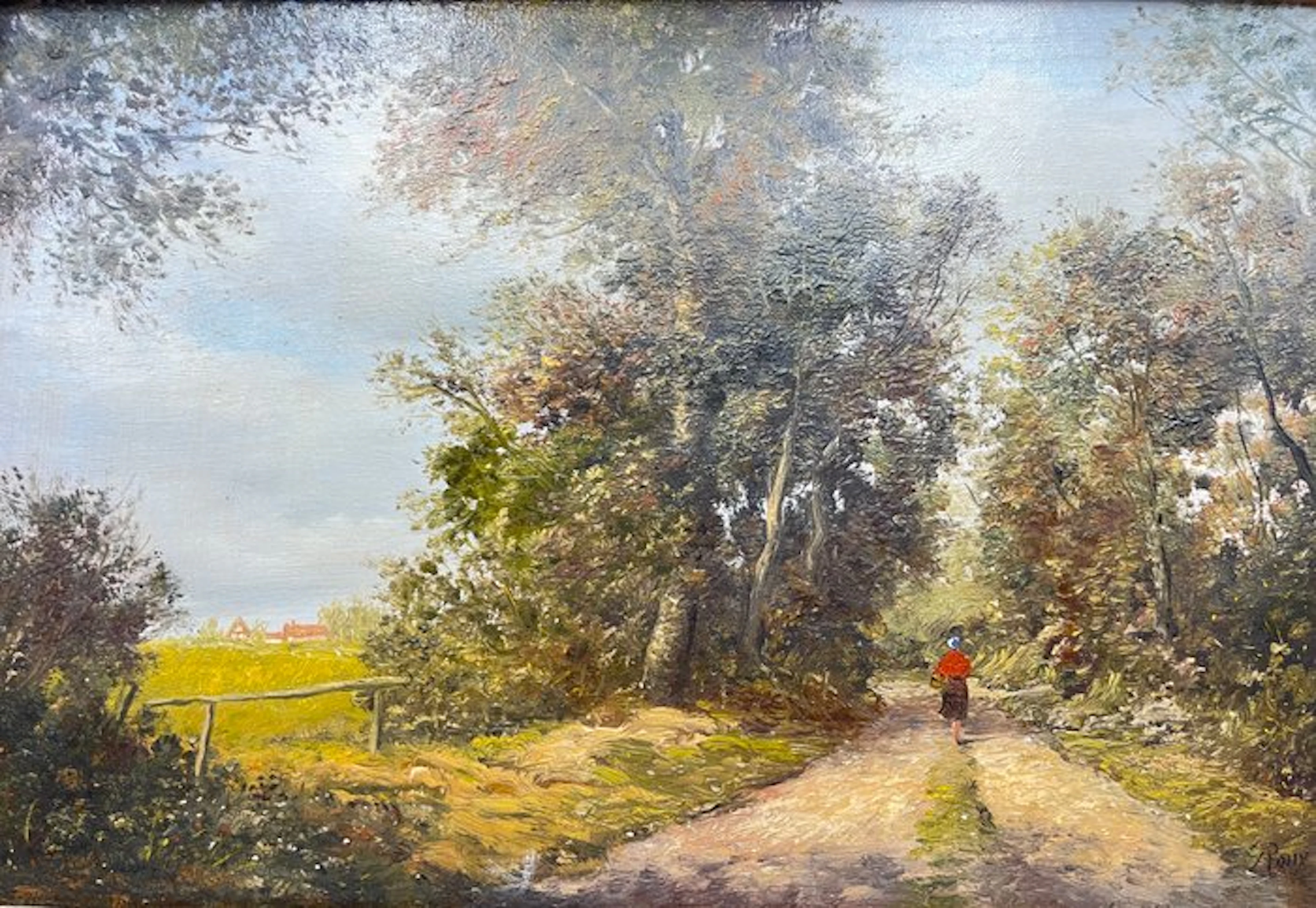 Z.Rony - École Moderne du XXème inspiration Barbizon...