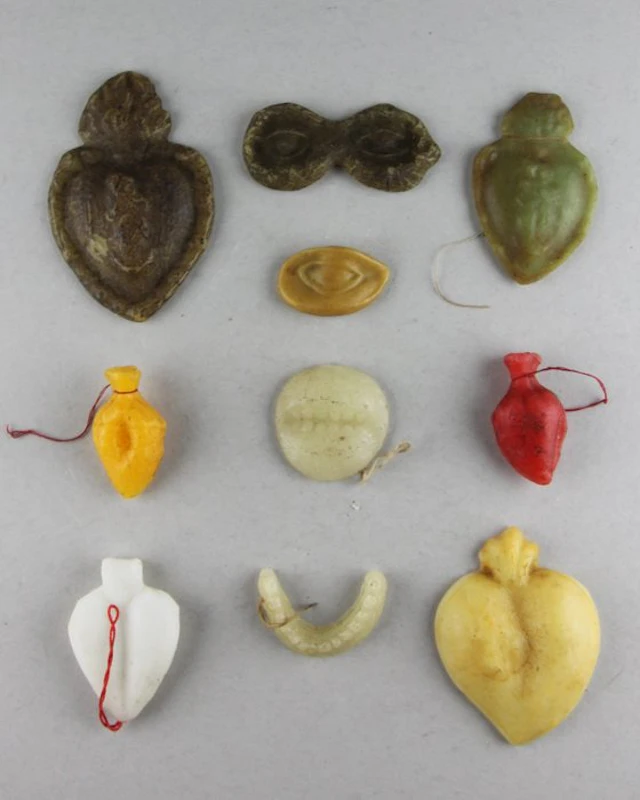 Ex voto (10) - Wax - 1900-1950 - Anatomical Body Parts