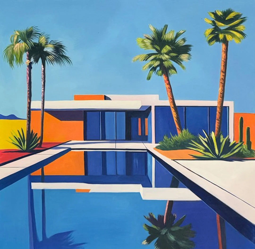 Alexy Berthelot - new open Vegas pool