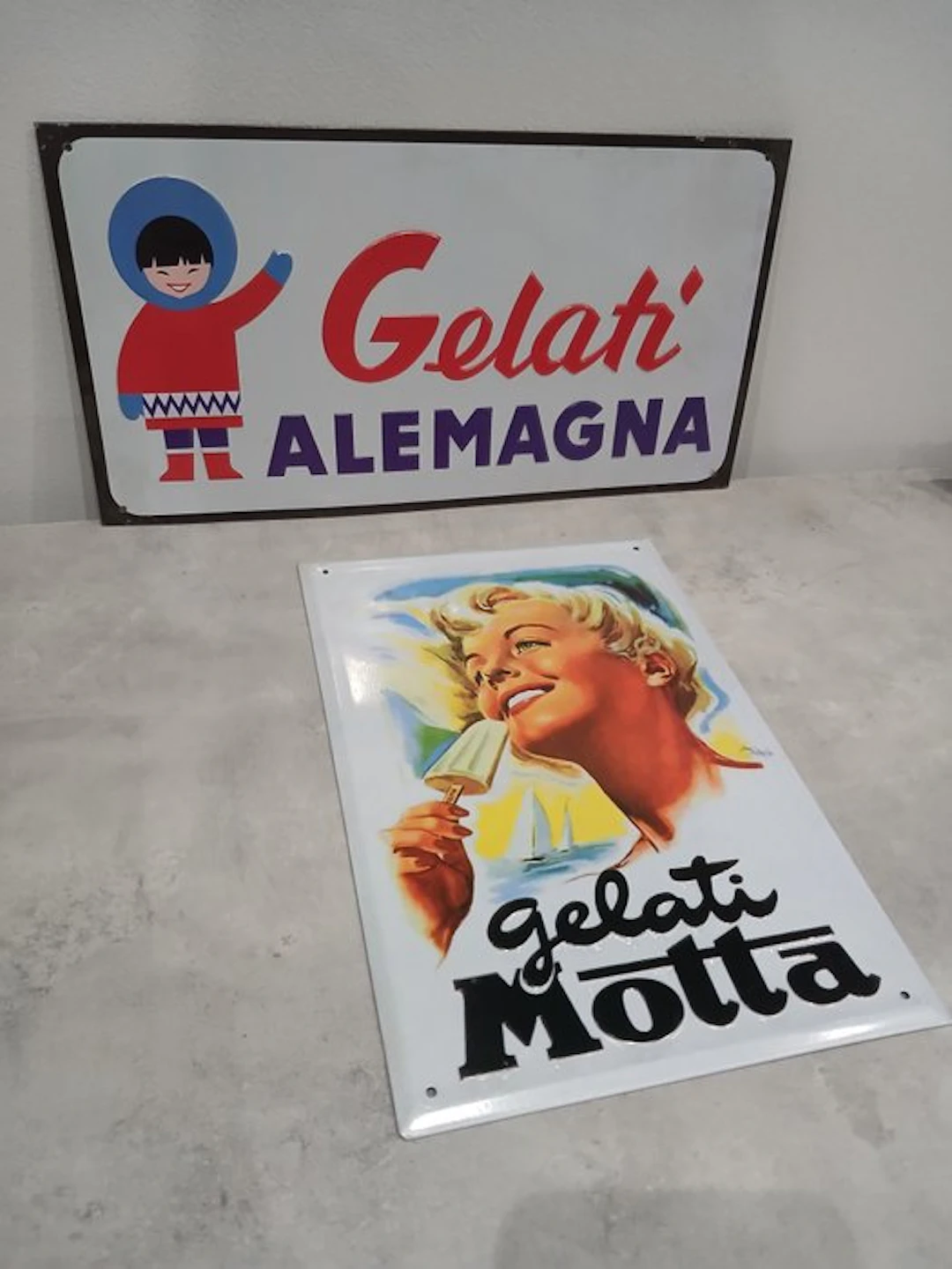Gelati all'italiana - Motta ed Alemagna - Wall plate (2)...