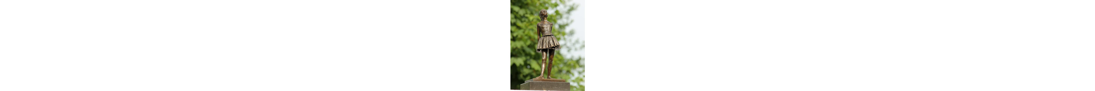 Edgar Degas (1834-1917) - Statue, 14 jarig danseresje - 38 cm - bronze marble