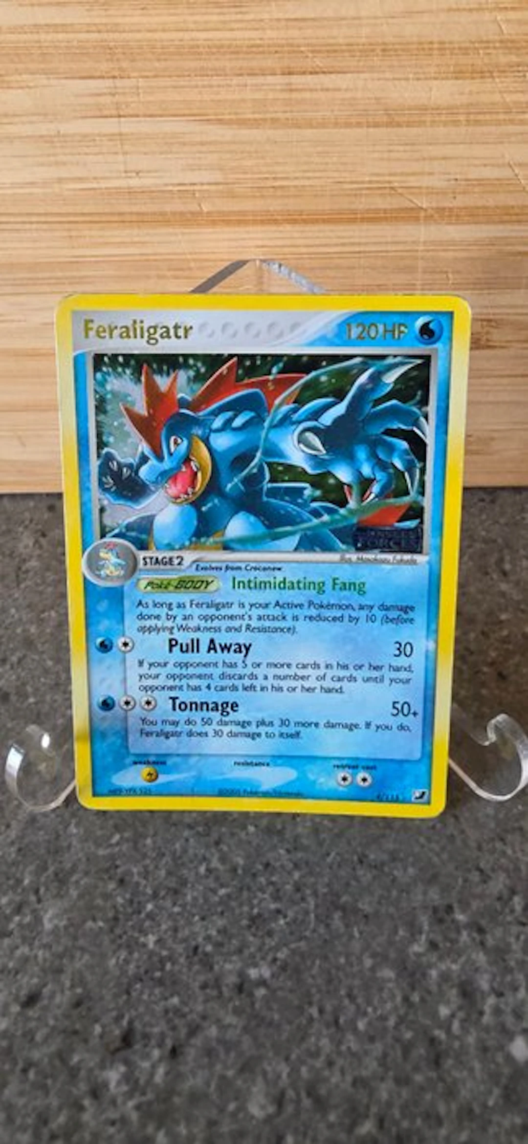 Pokémon - 1 Card - Feraligatr 4/115 Foil - EX
